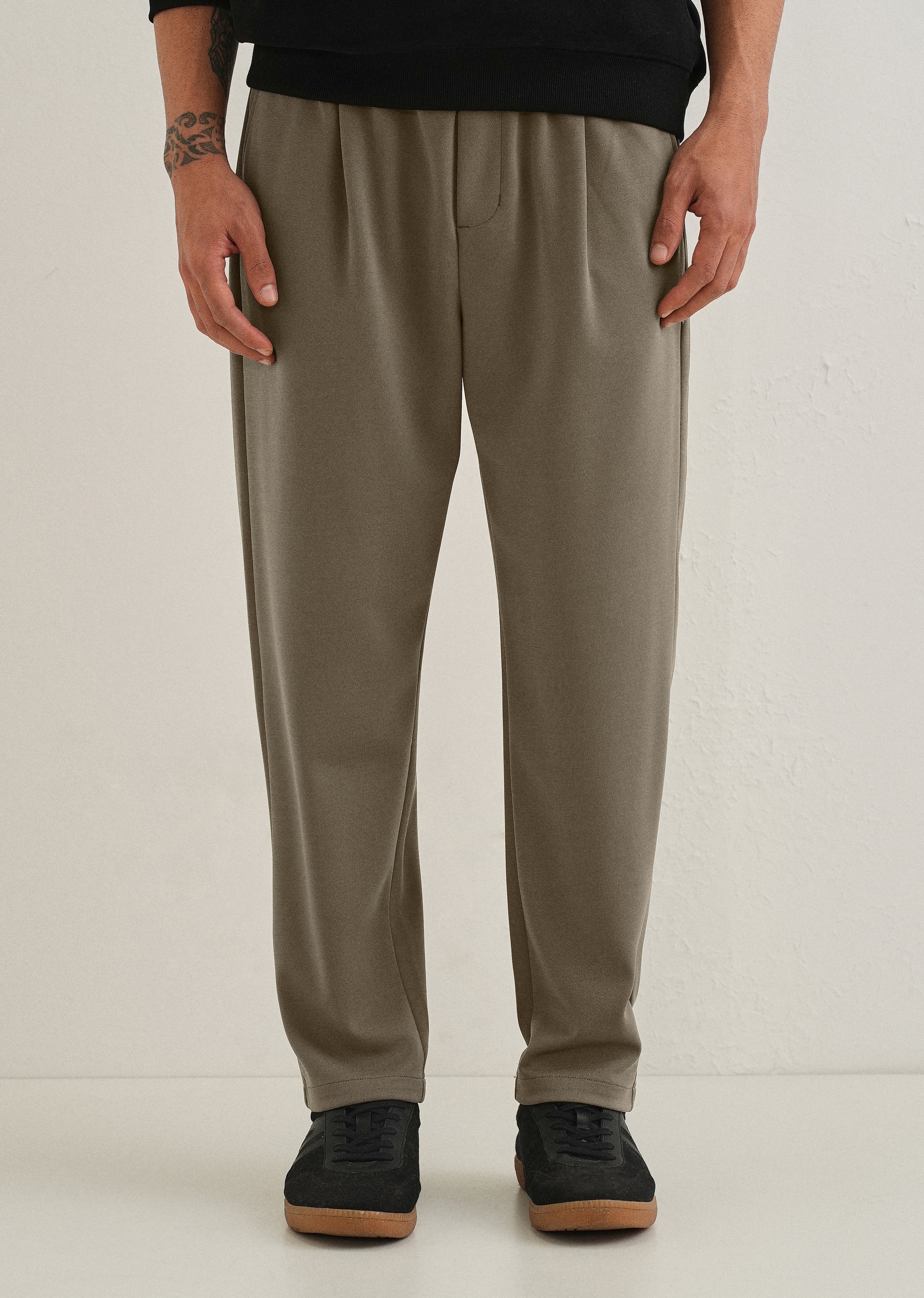 Flexi Sage Green Korean Trouser