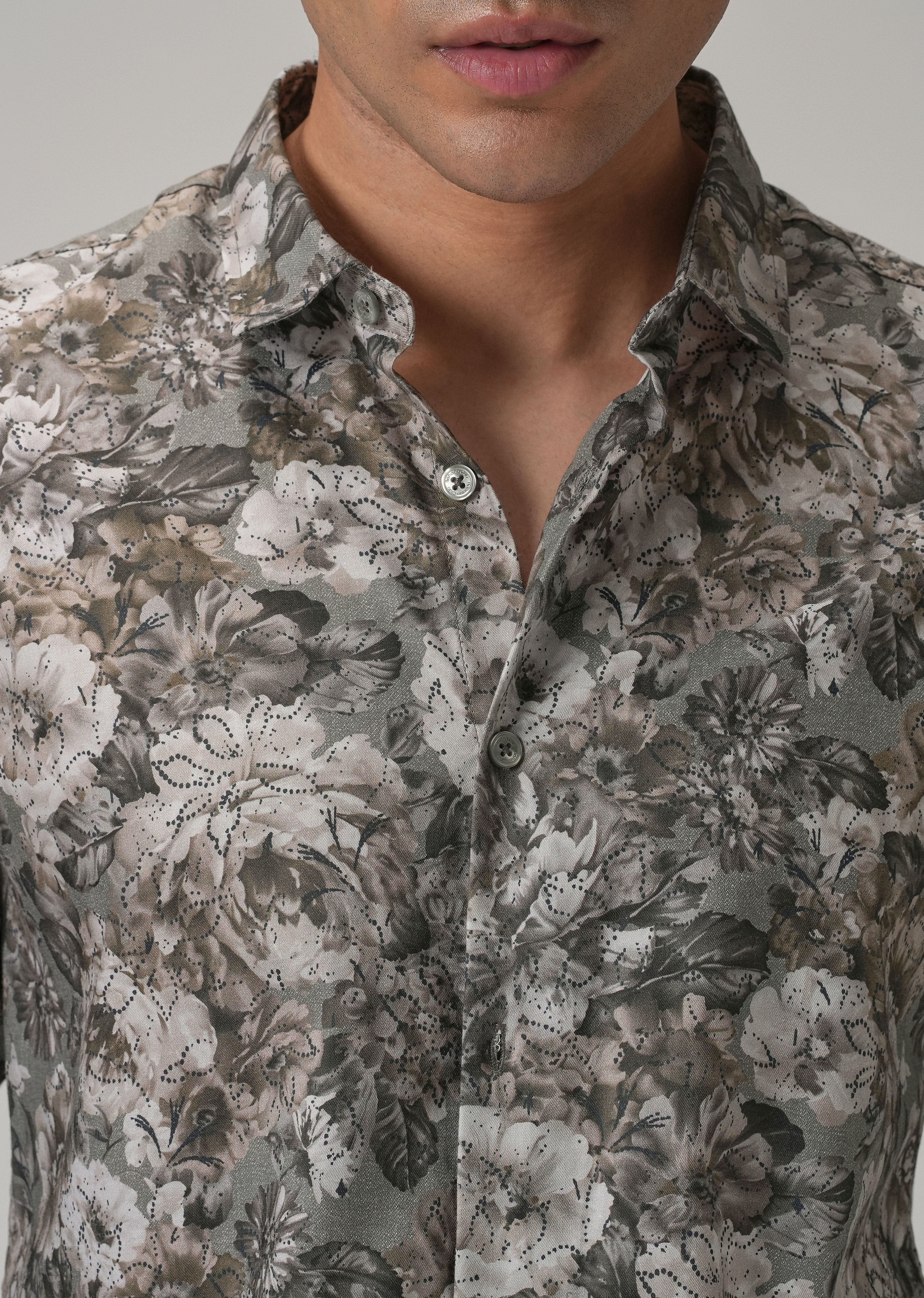 Floral Chintz Printed Shirt