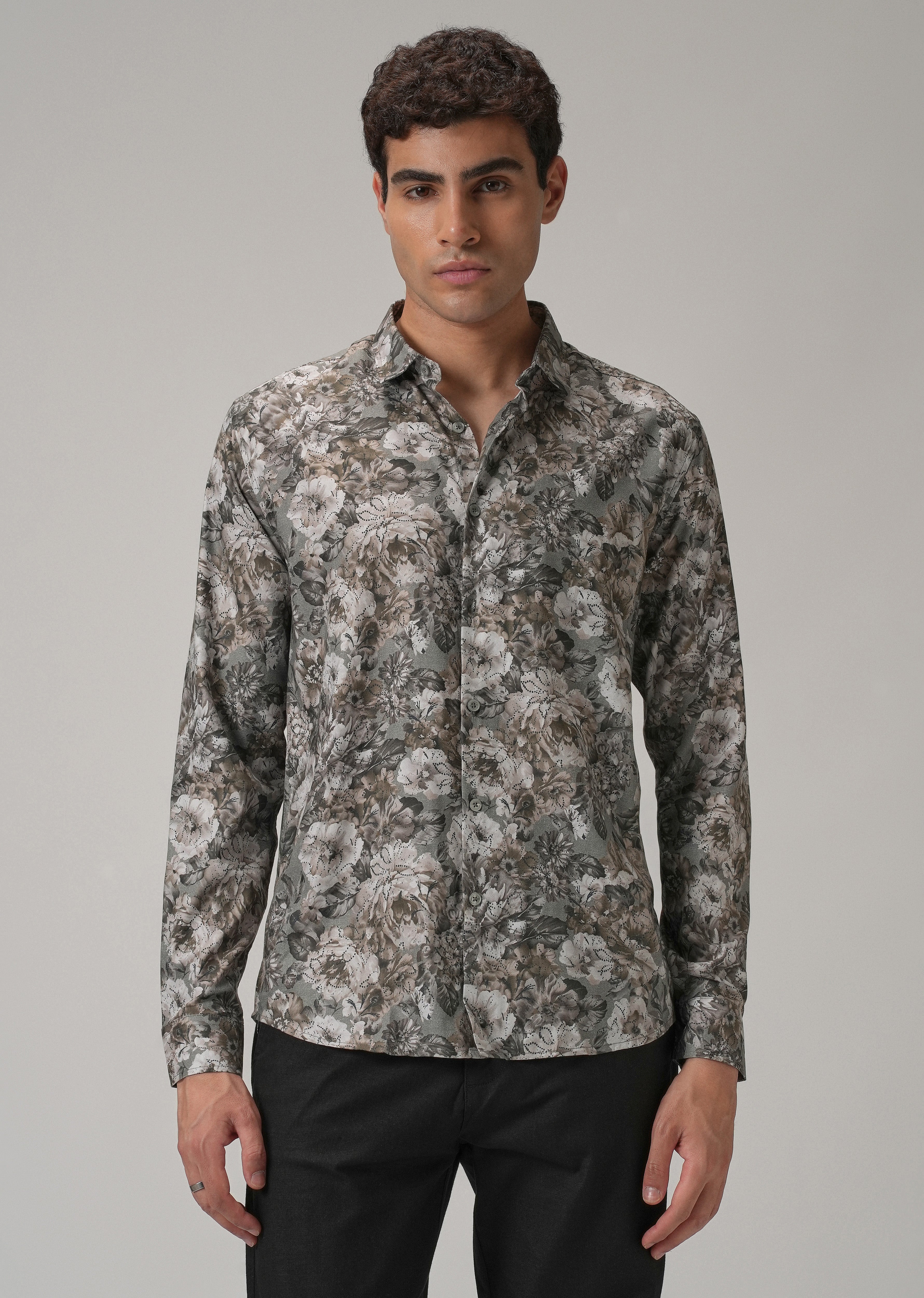 Floral Chintz Printed Shirt