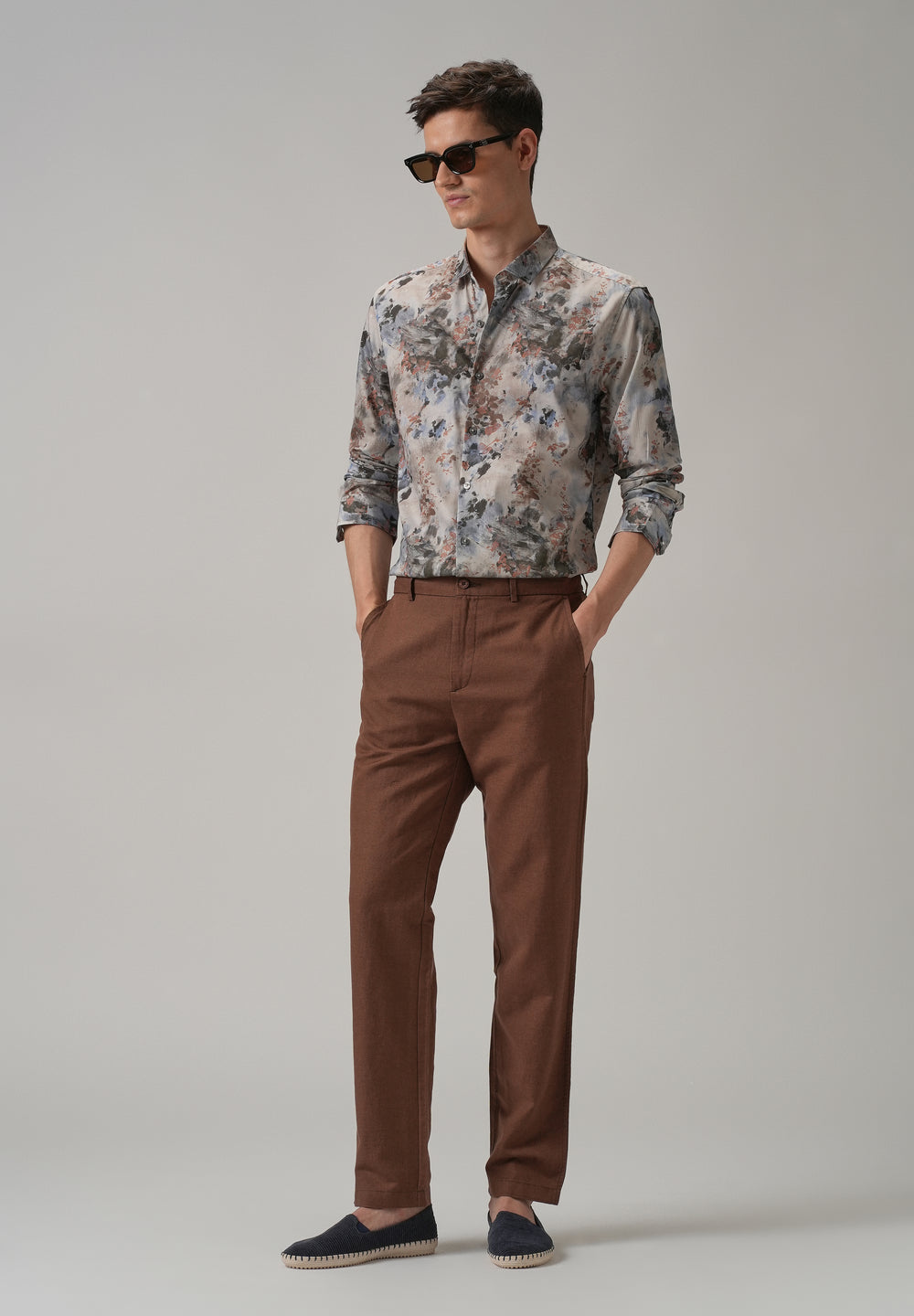 Floral Printed Full Sleeve Shirt