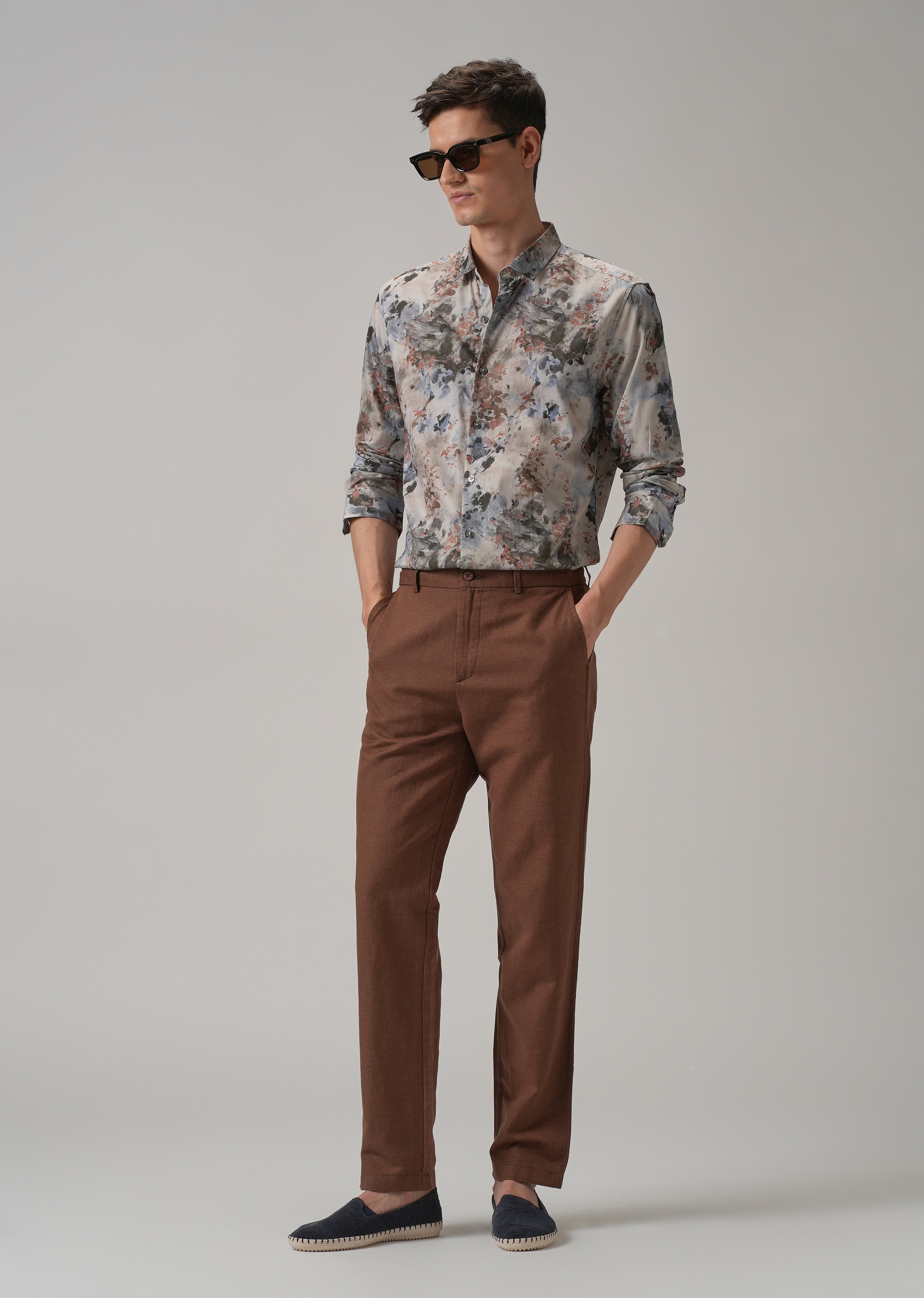 Floral Printed Full Sleeve Shirt
