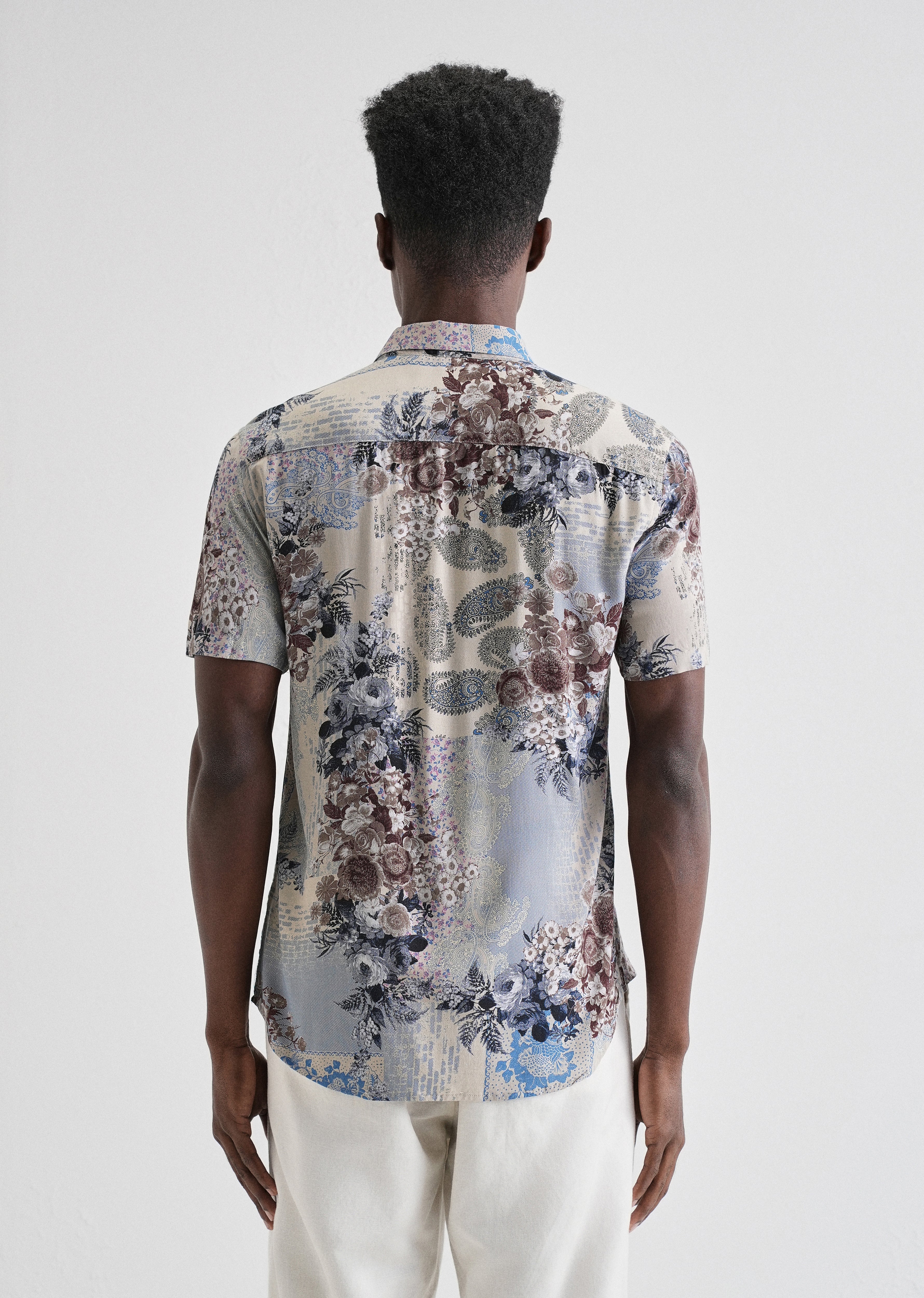 Florets Rose Feather shirt