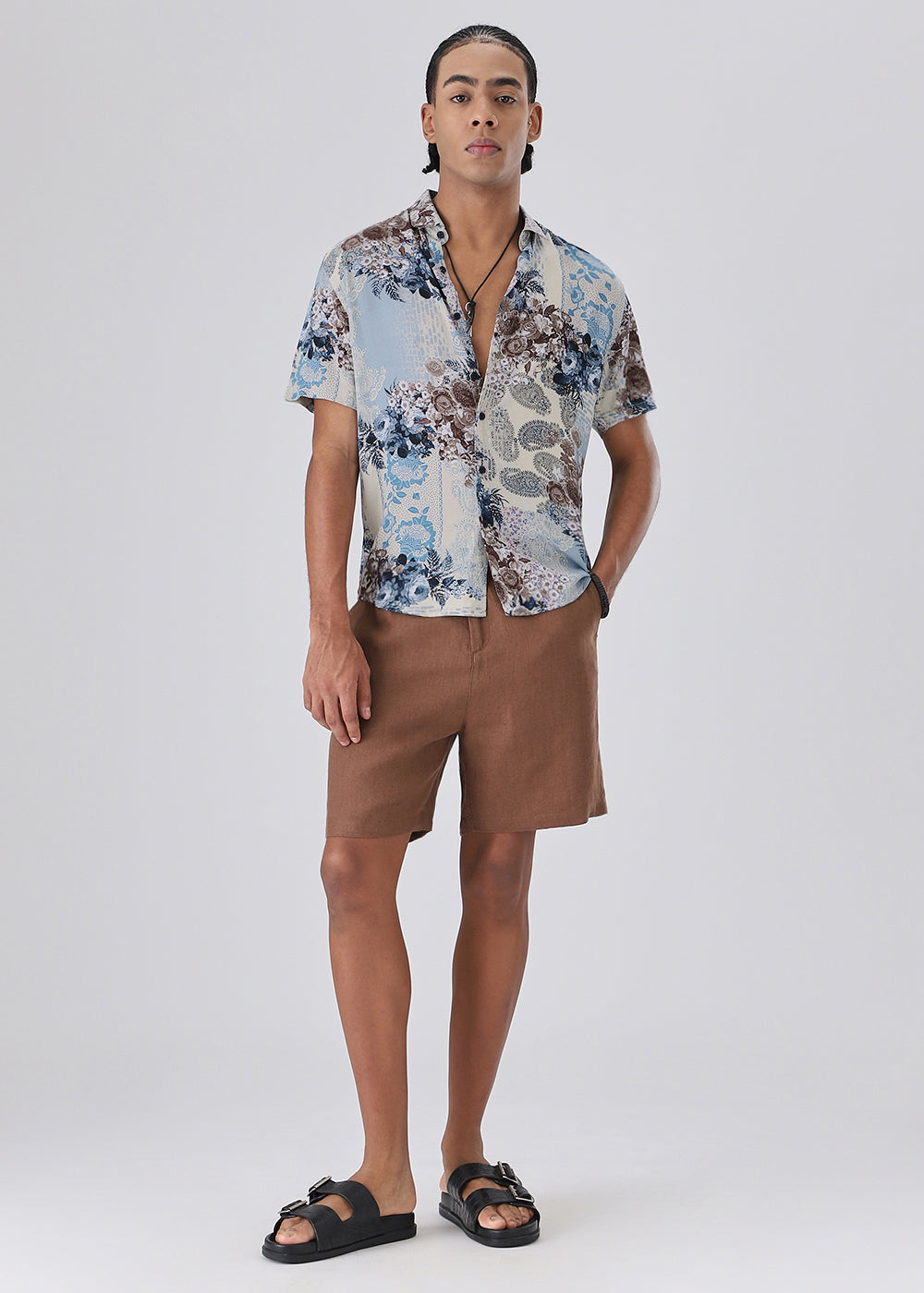 Florets Rose Feather shirt