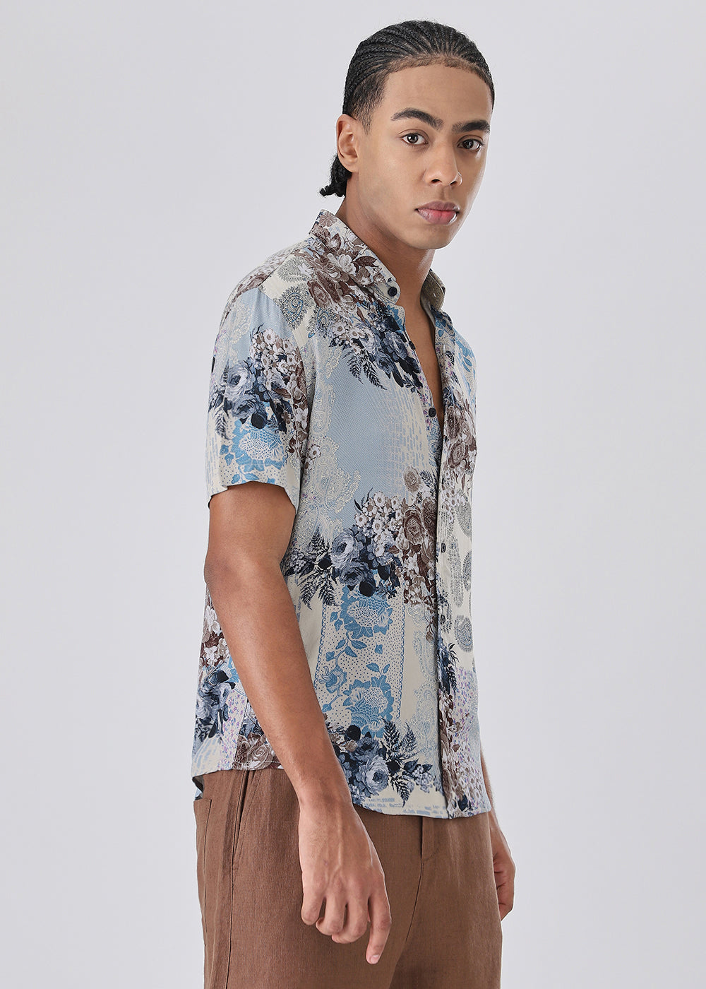 Florets Rose Feather shirt