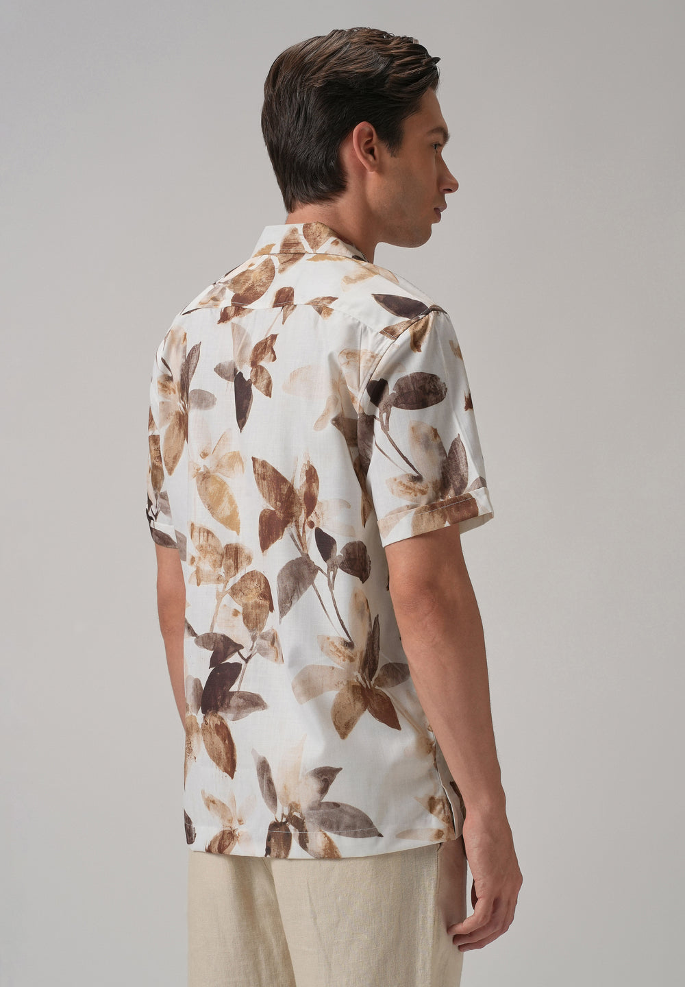 Floriated Half Sleeve Shirt