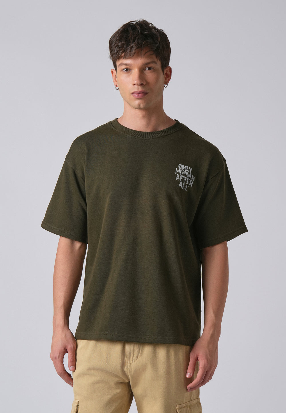 Forest Olive Oversized T-shirt