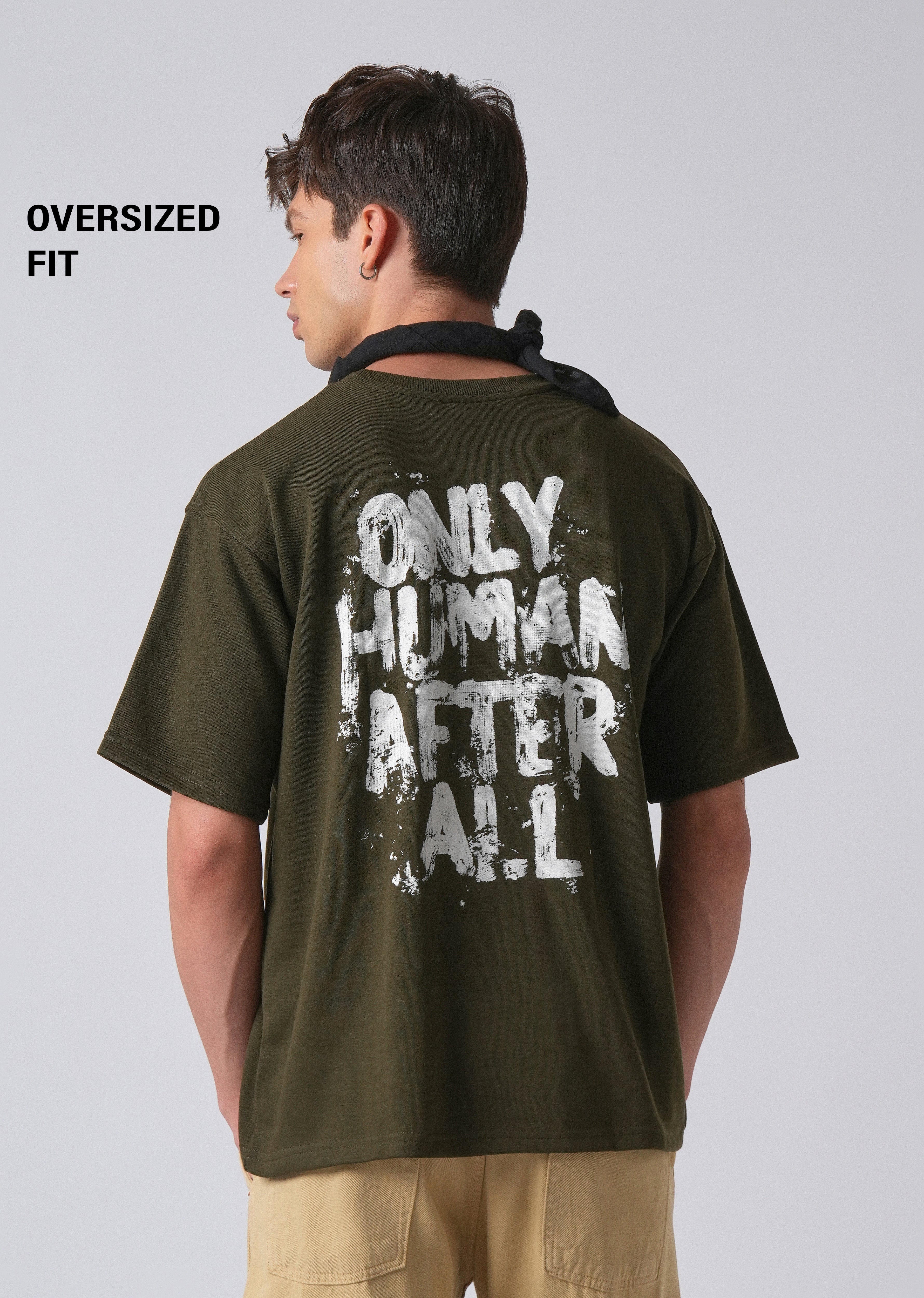 Forest Olive Oversized T-shirt