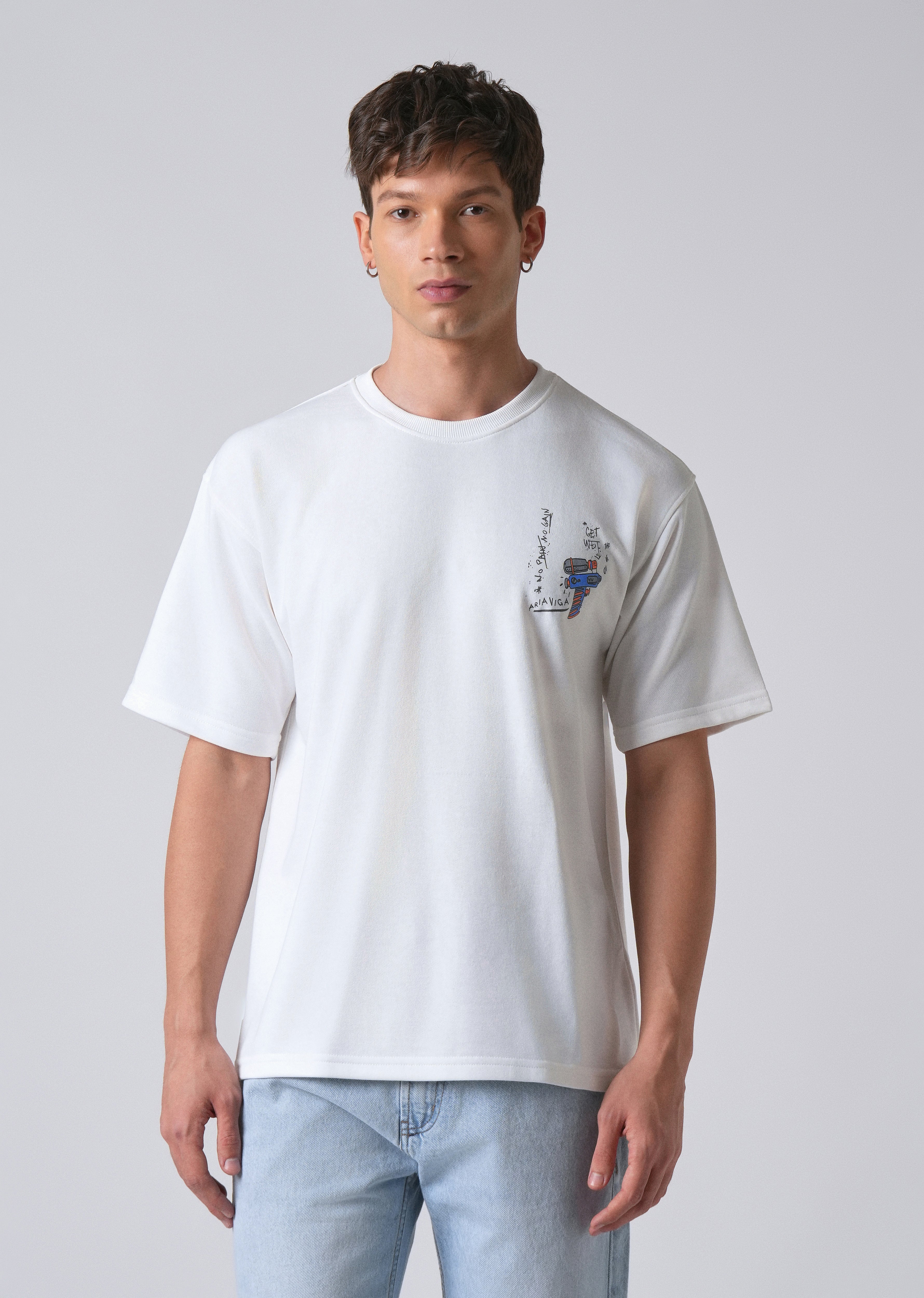 Ghost White Oversized T-shirt