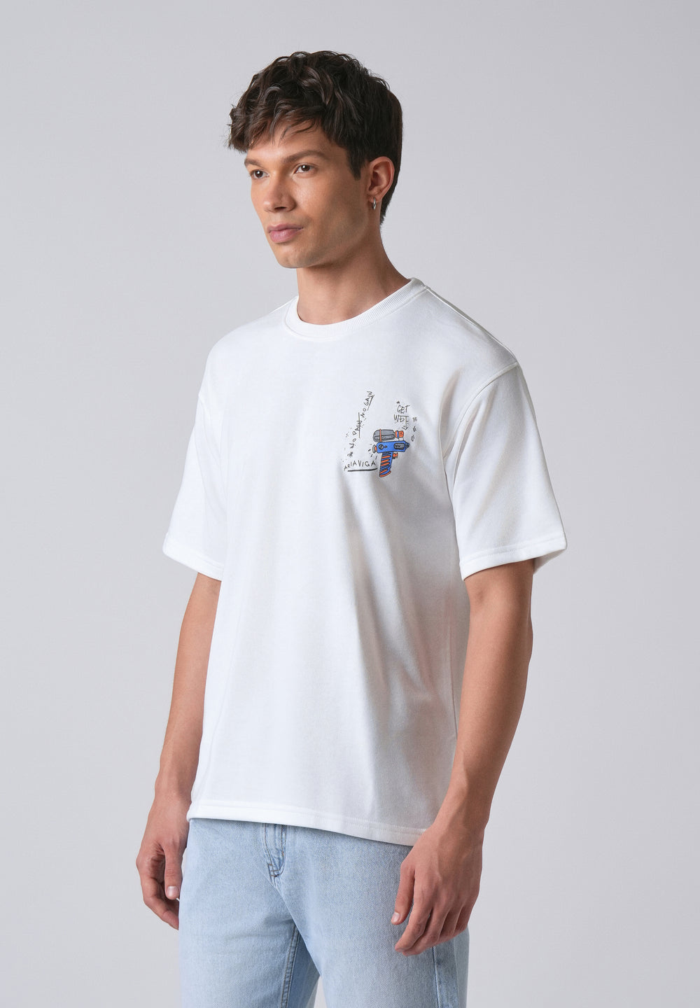 Ghost White Oversized T-shirt
