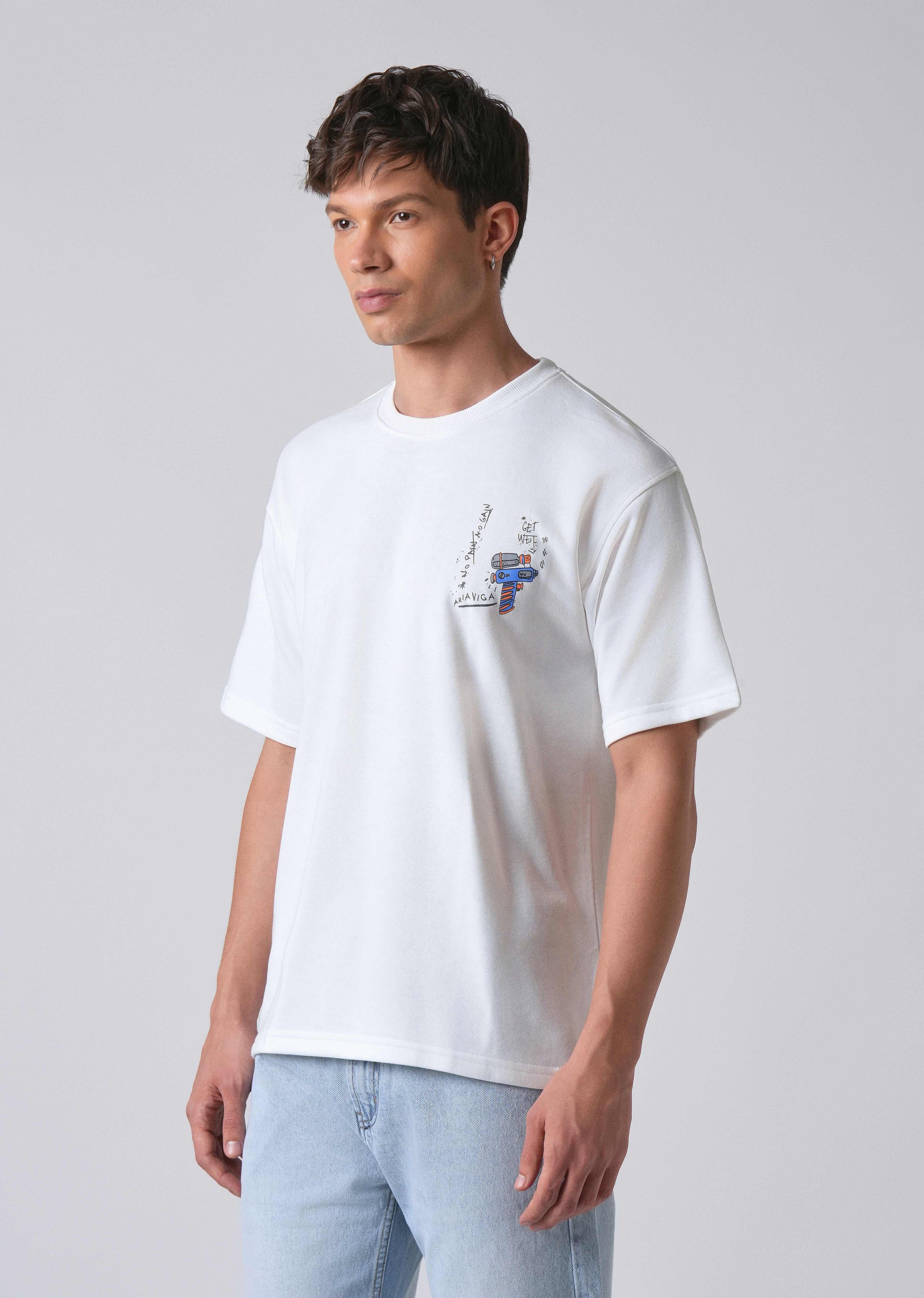 Ghost White Oversized T-shirt