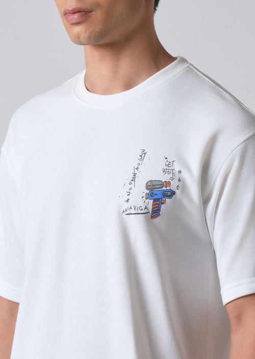 Ghost White Oversized T-shirt