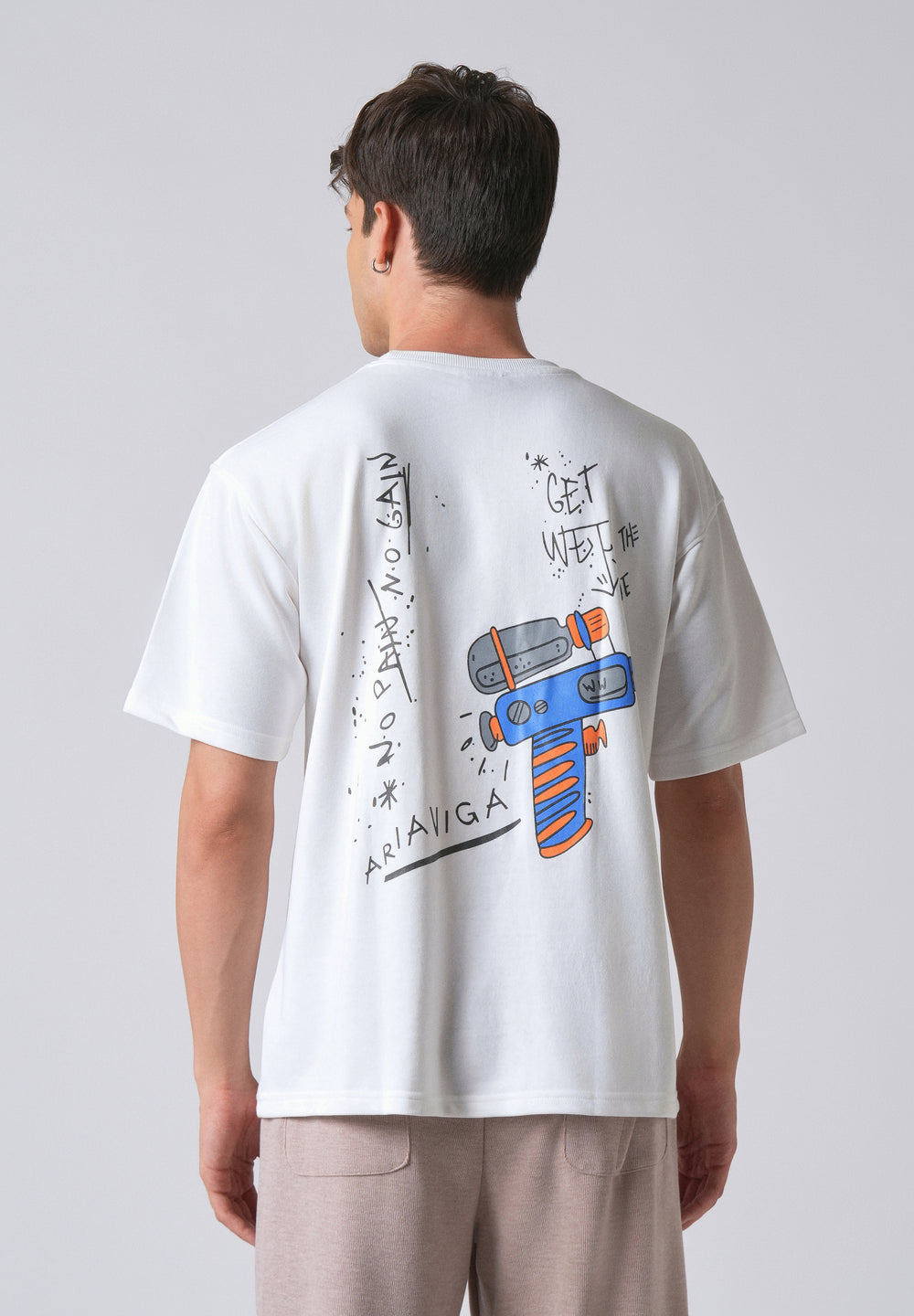 Ghost White Oversized T-shirt