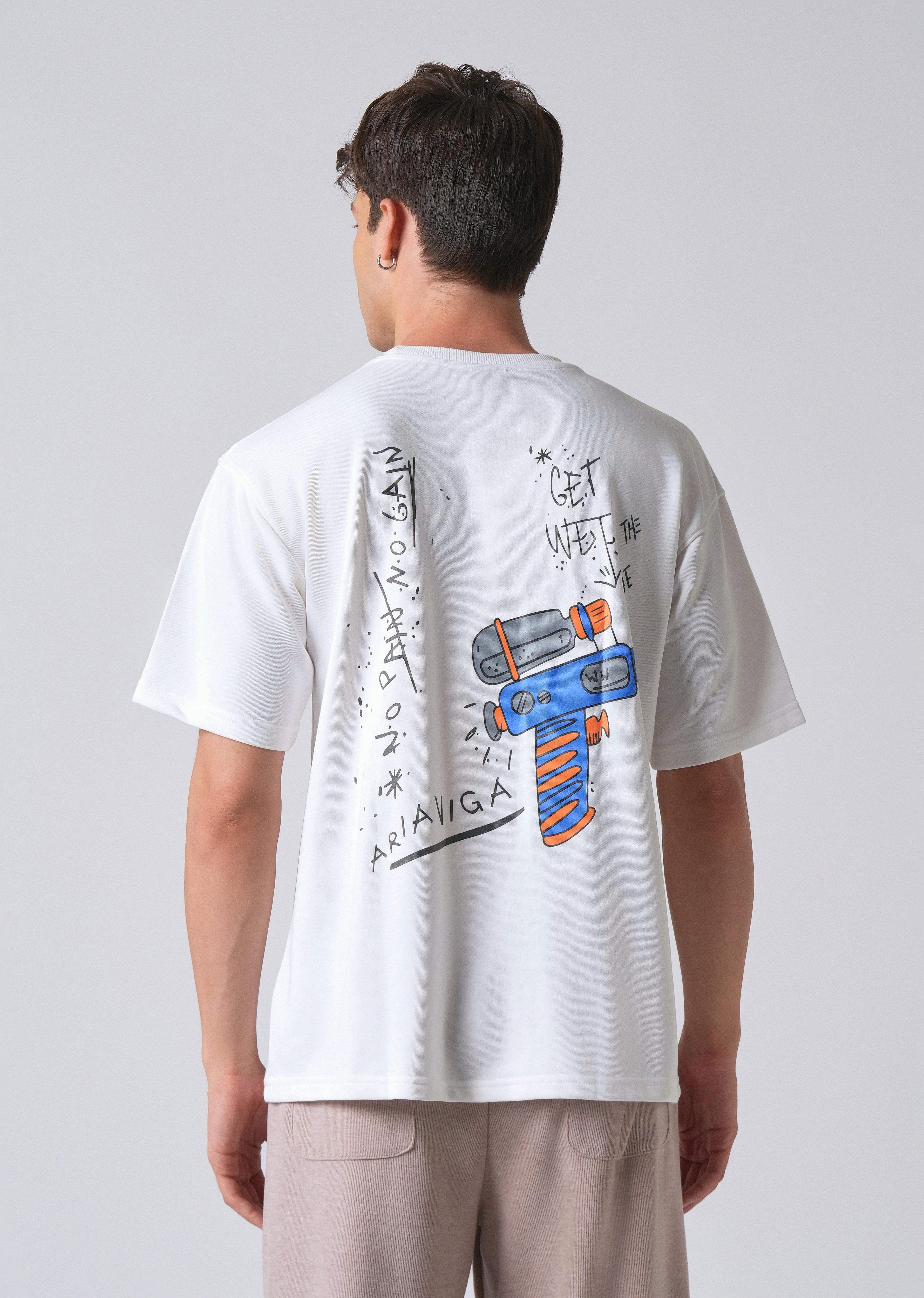 Ghost White Oversized T-shirt