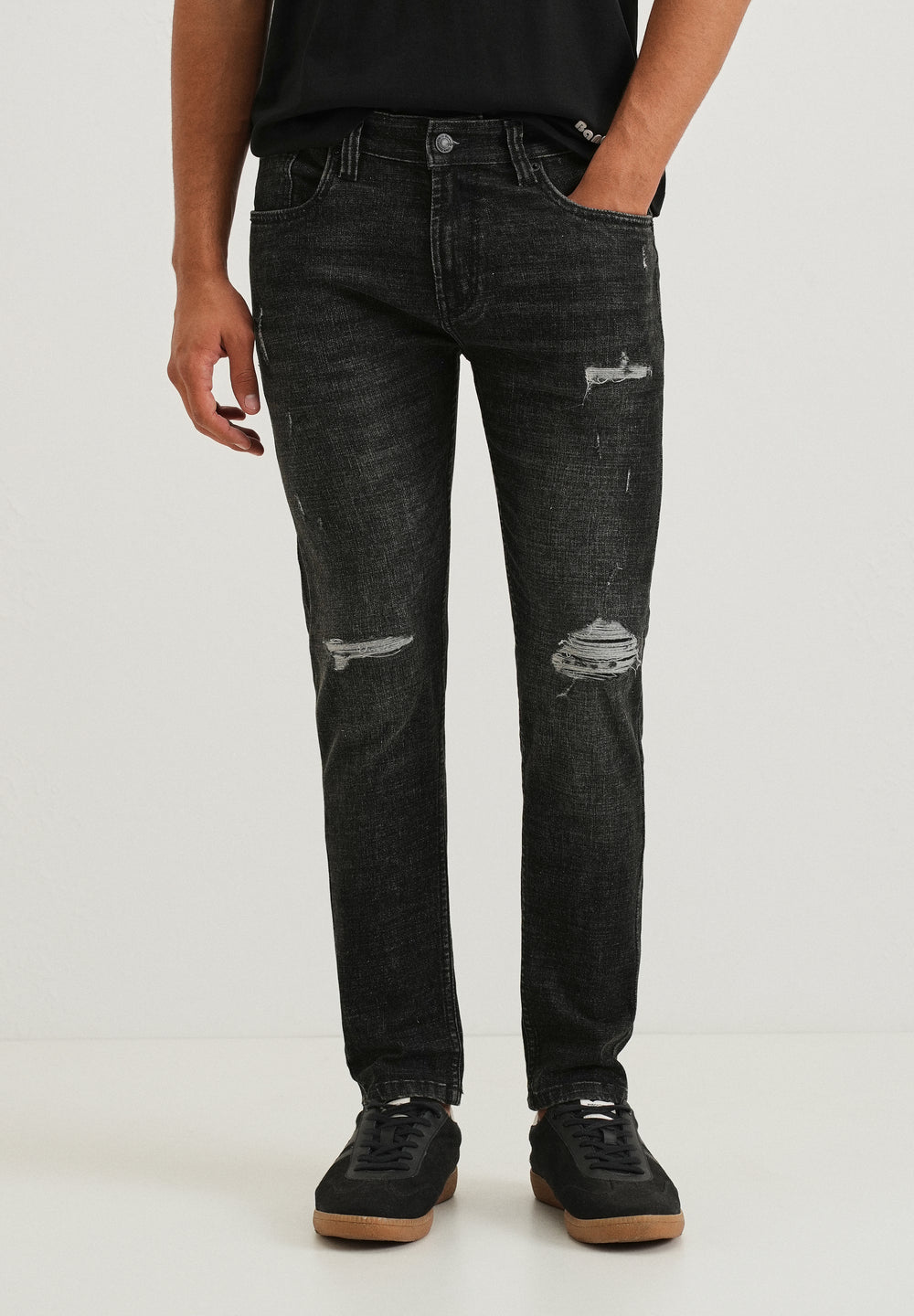 Graphite Fade Slim Fit Jeans