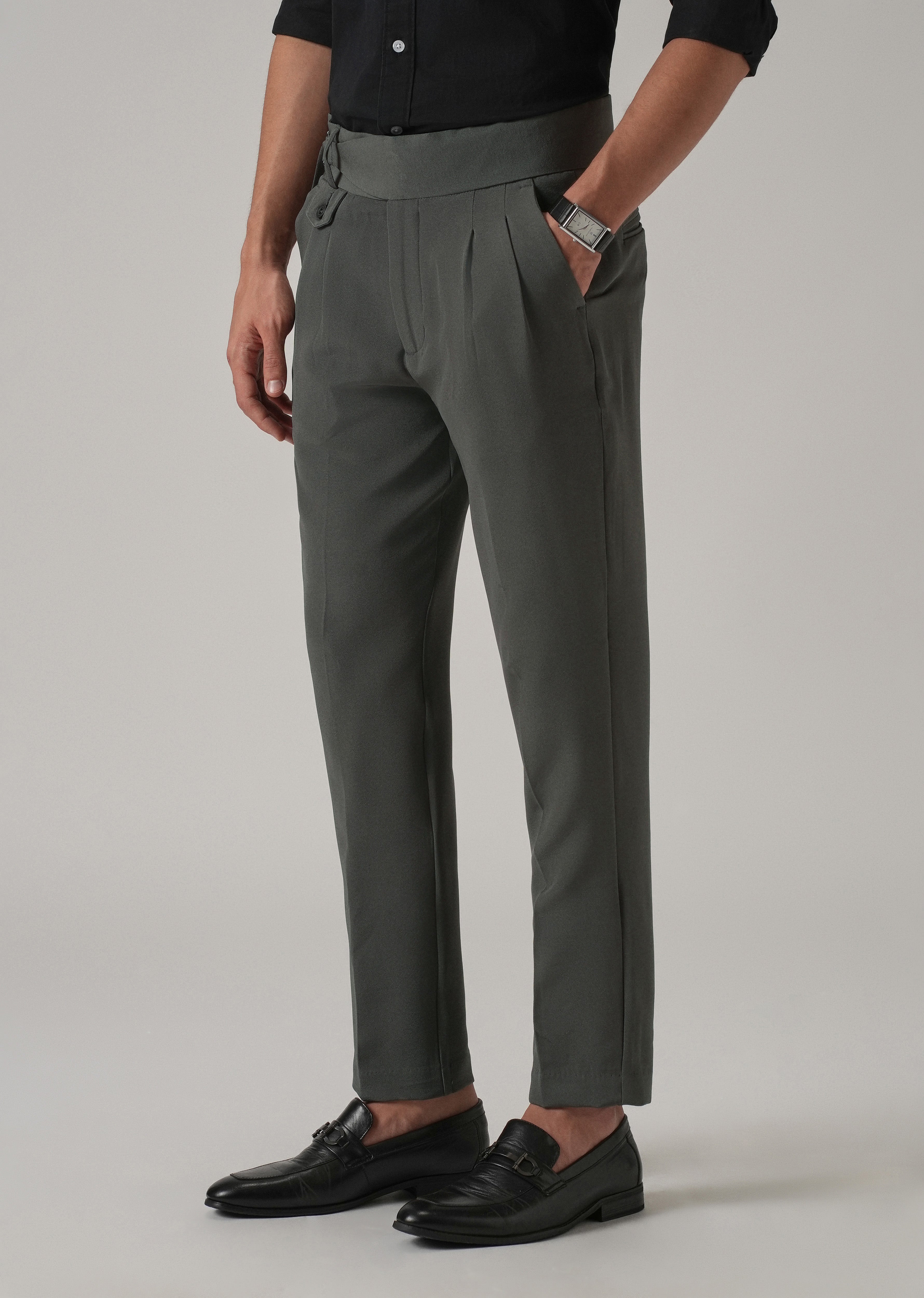 Graphite Grey Gurkha Pant