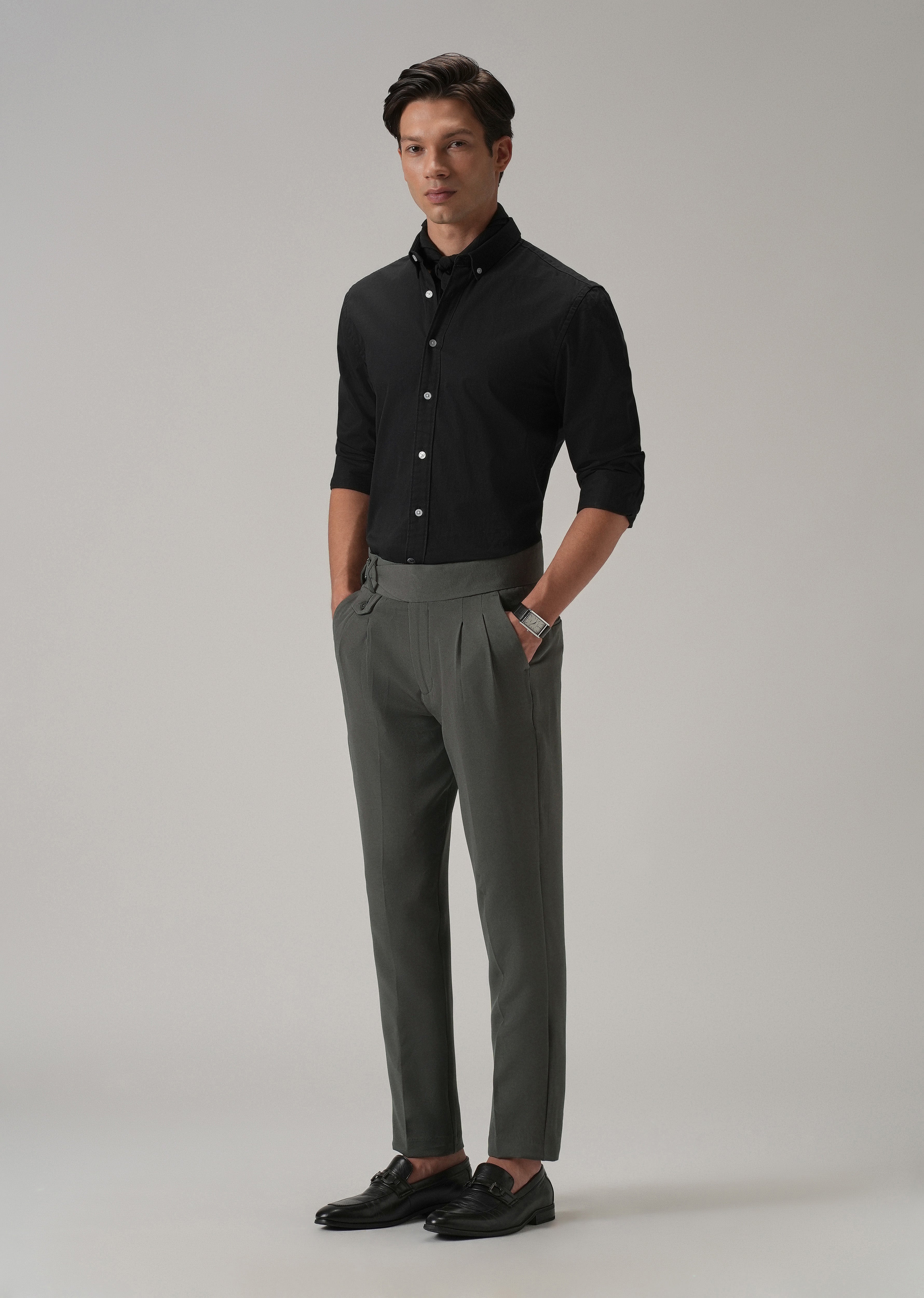 Graphite Grey Gurkha Pant