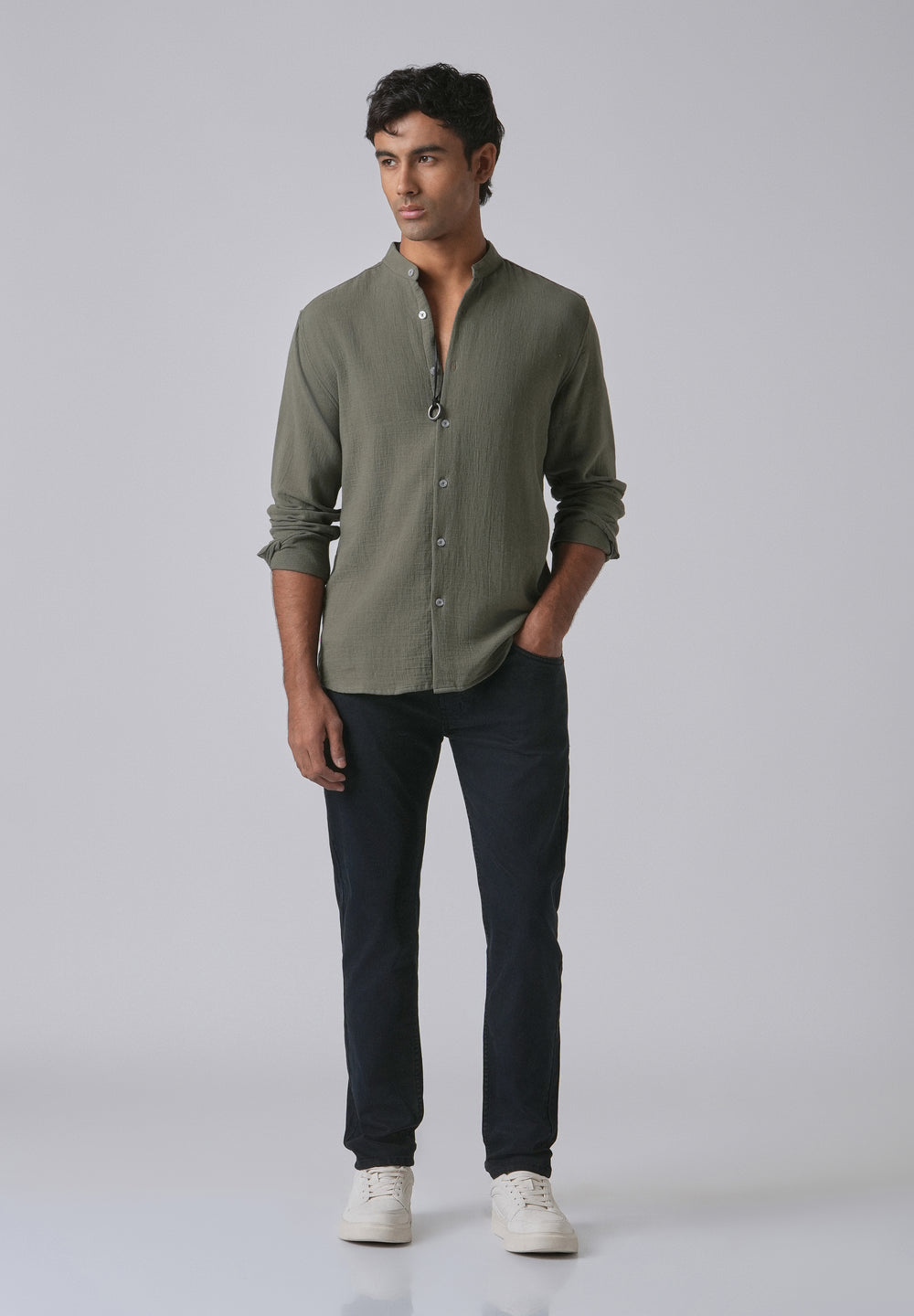 Grease Blue Slim fit Jeans