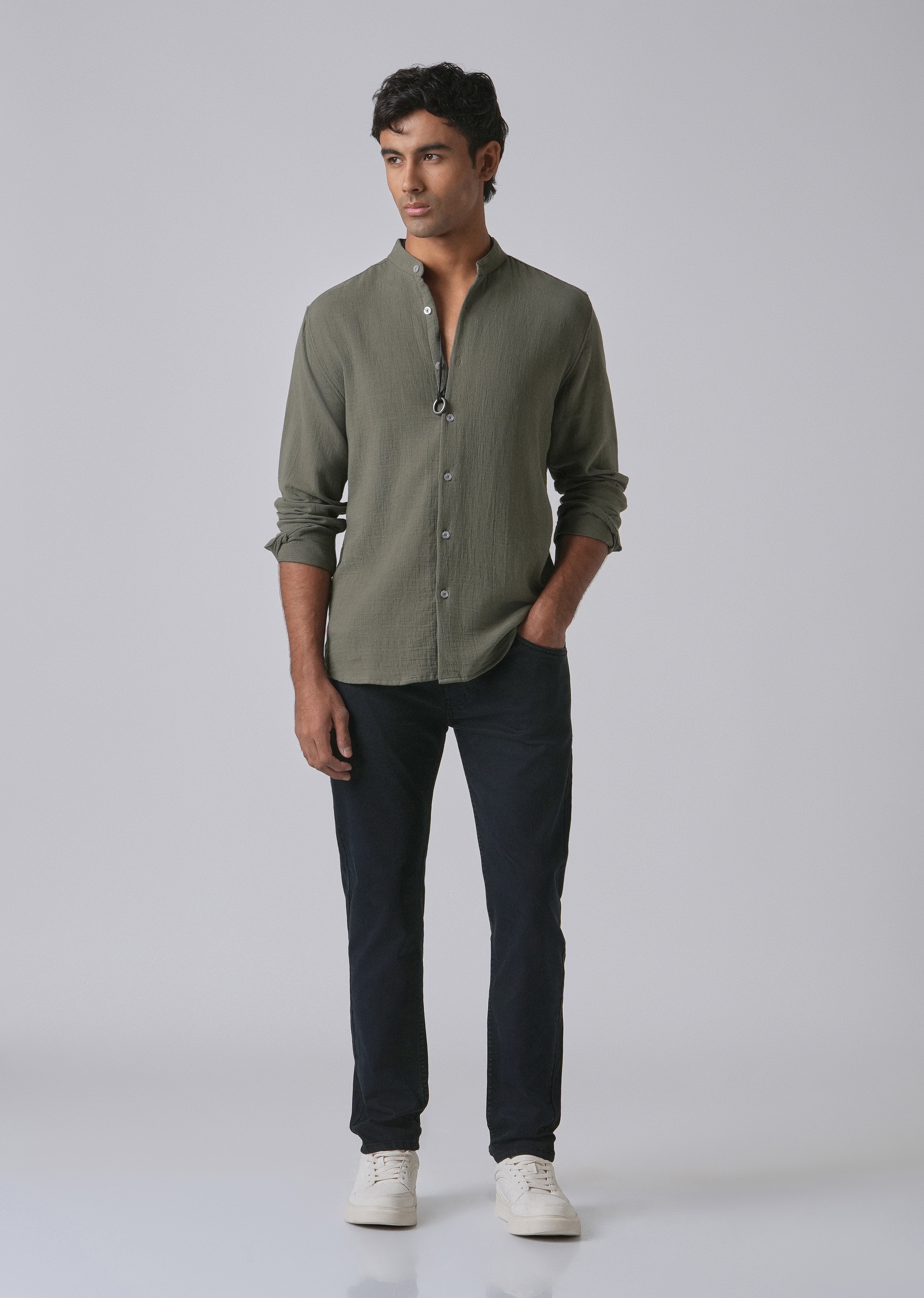 Grease Blue Slim fit Jeans