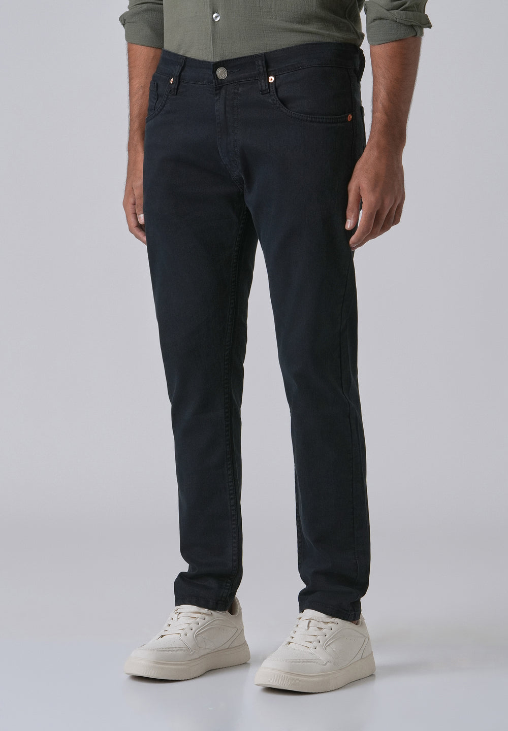 Grease Blue Slim fit Jeans