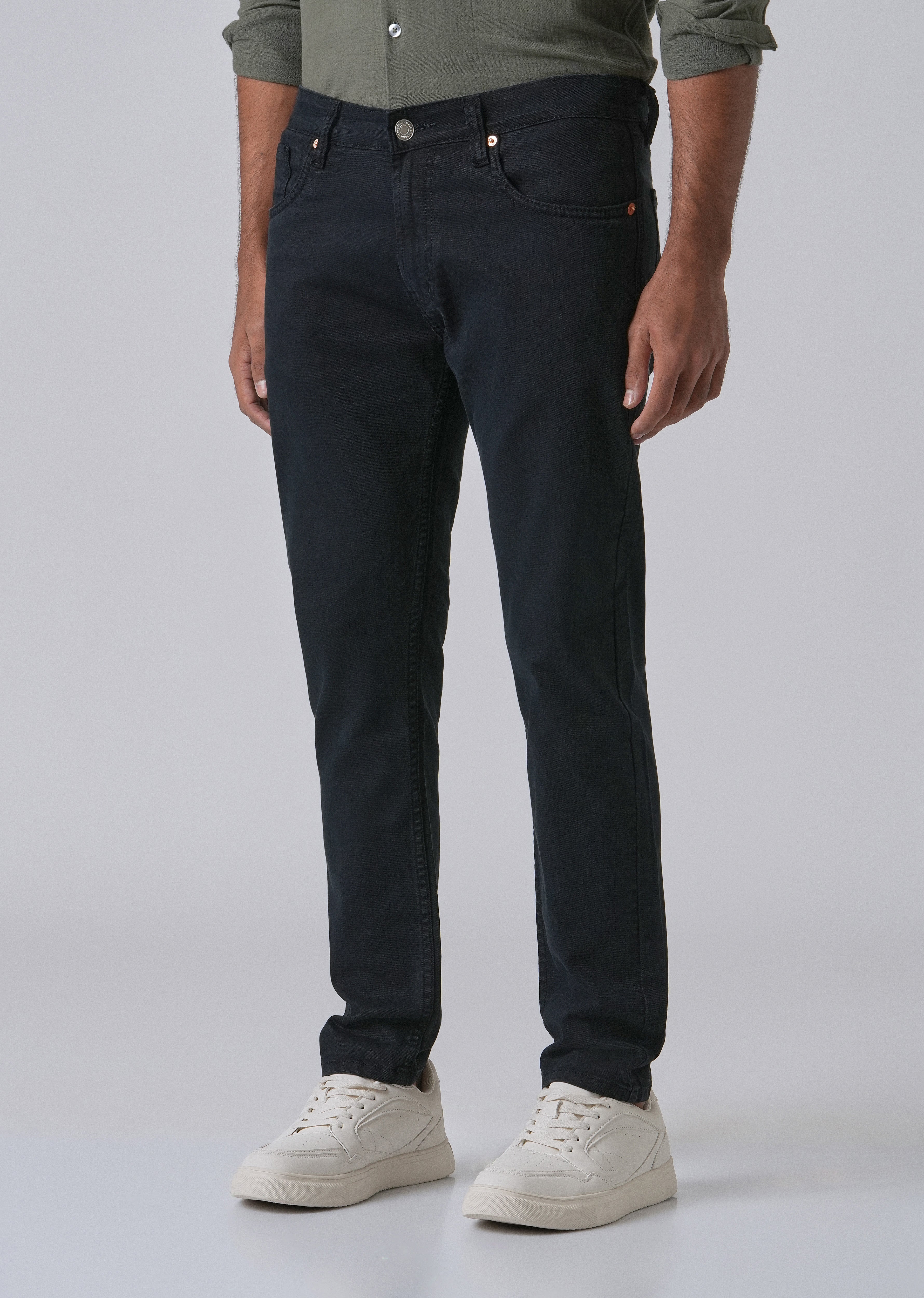 Grease Blue Slim fit Jeans