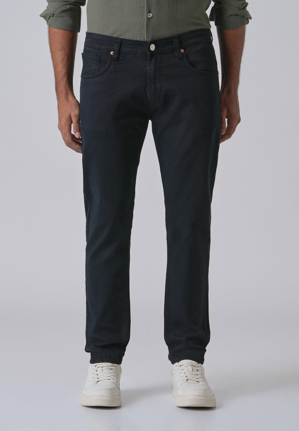 Grease Blue Slim fit Jeans