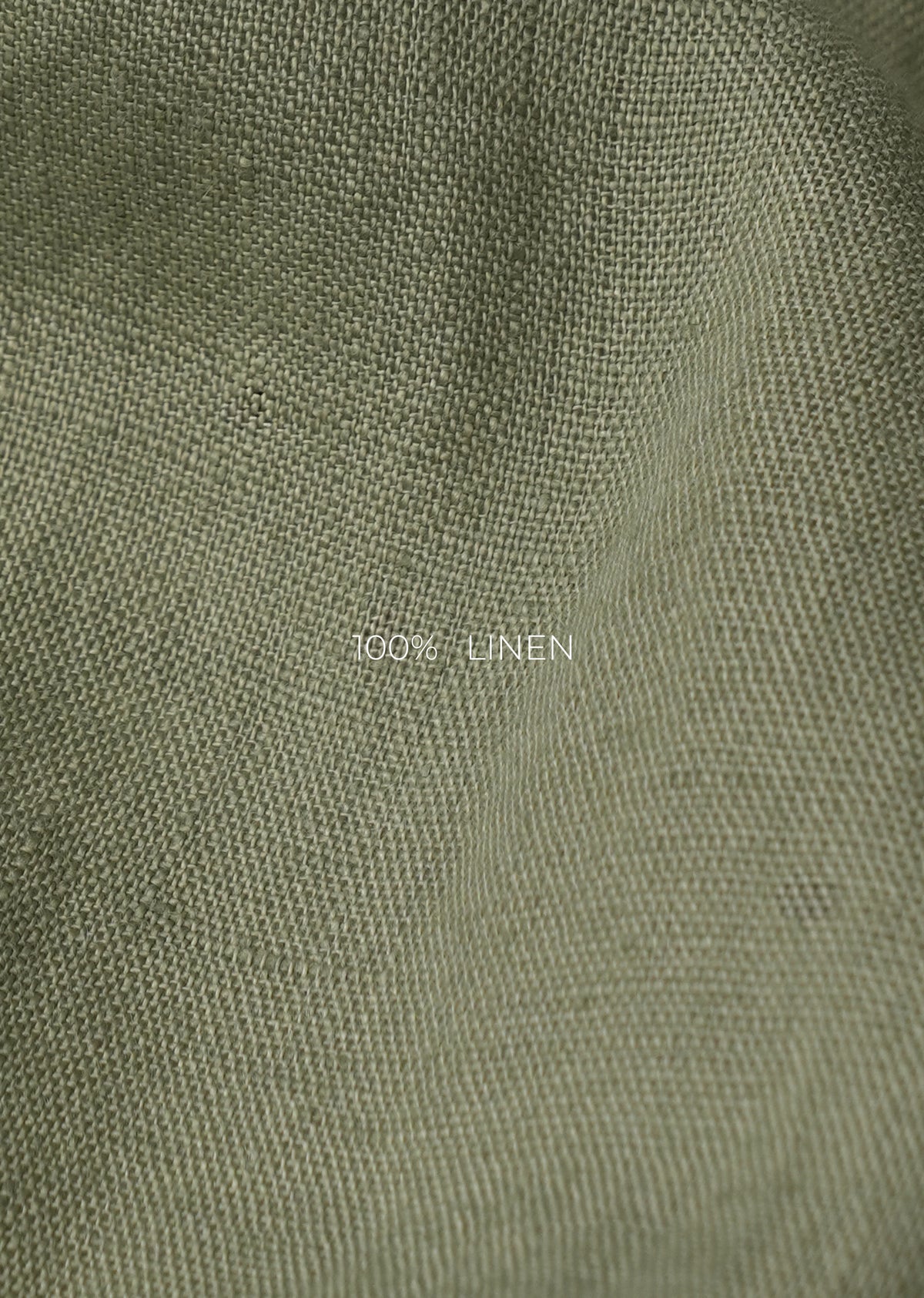 Sage Green 100% Pure Linen Shirt