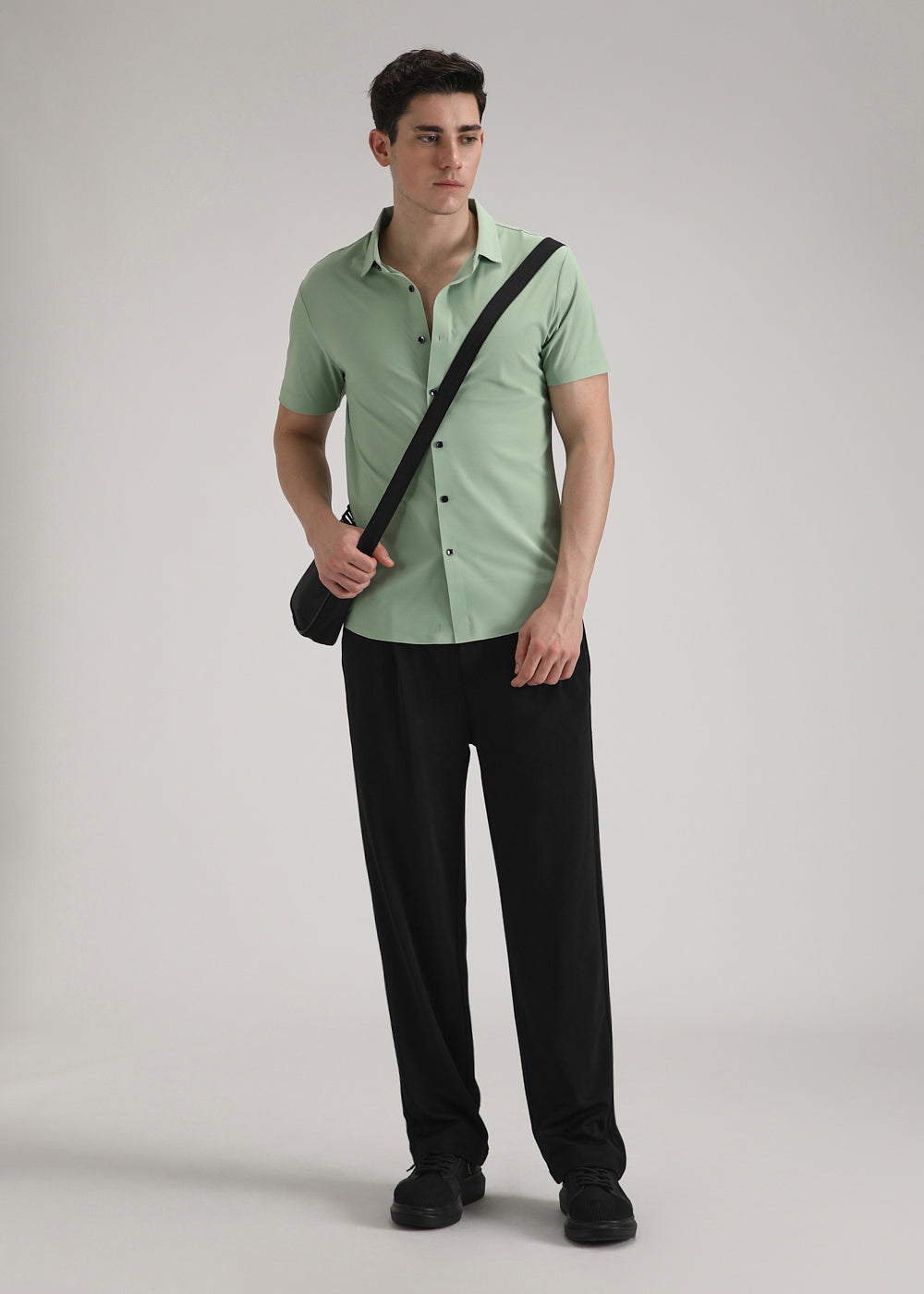 Green Stitchless Shirt