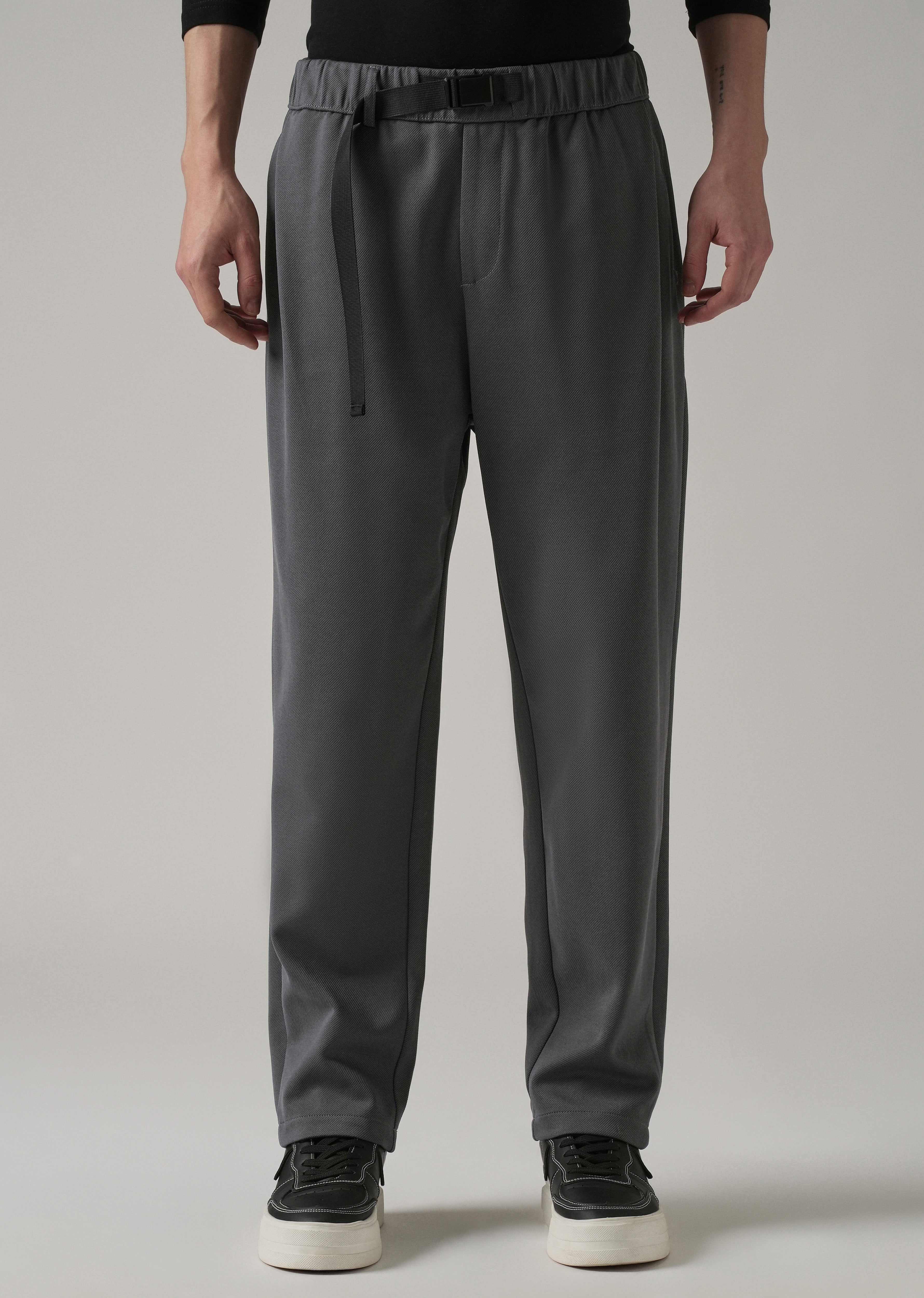 Grey Twill Pants