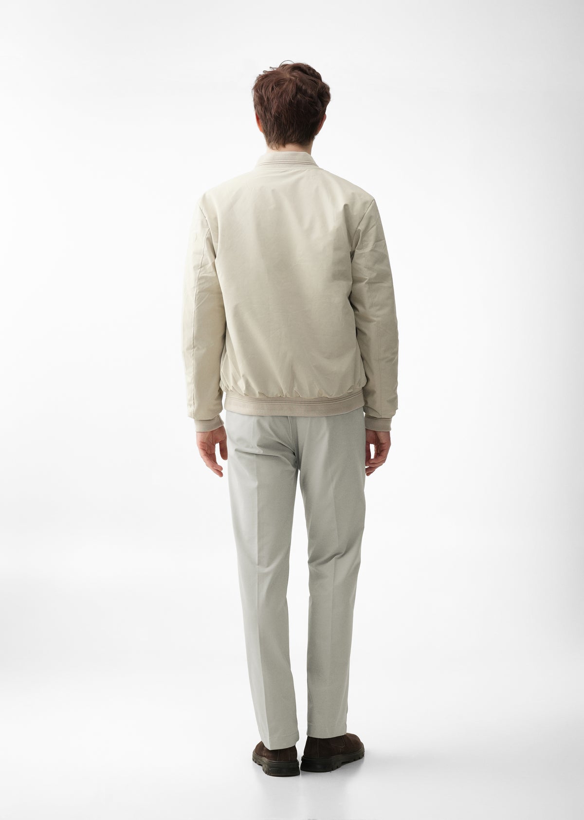 Grey Regular Fit Trouser