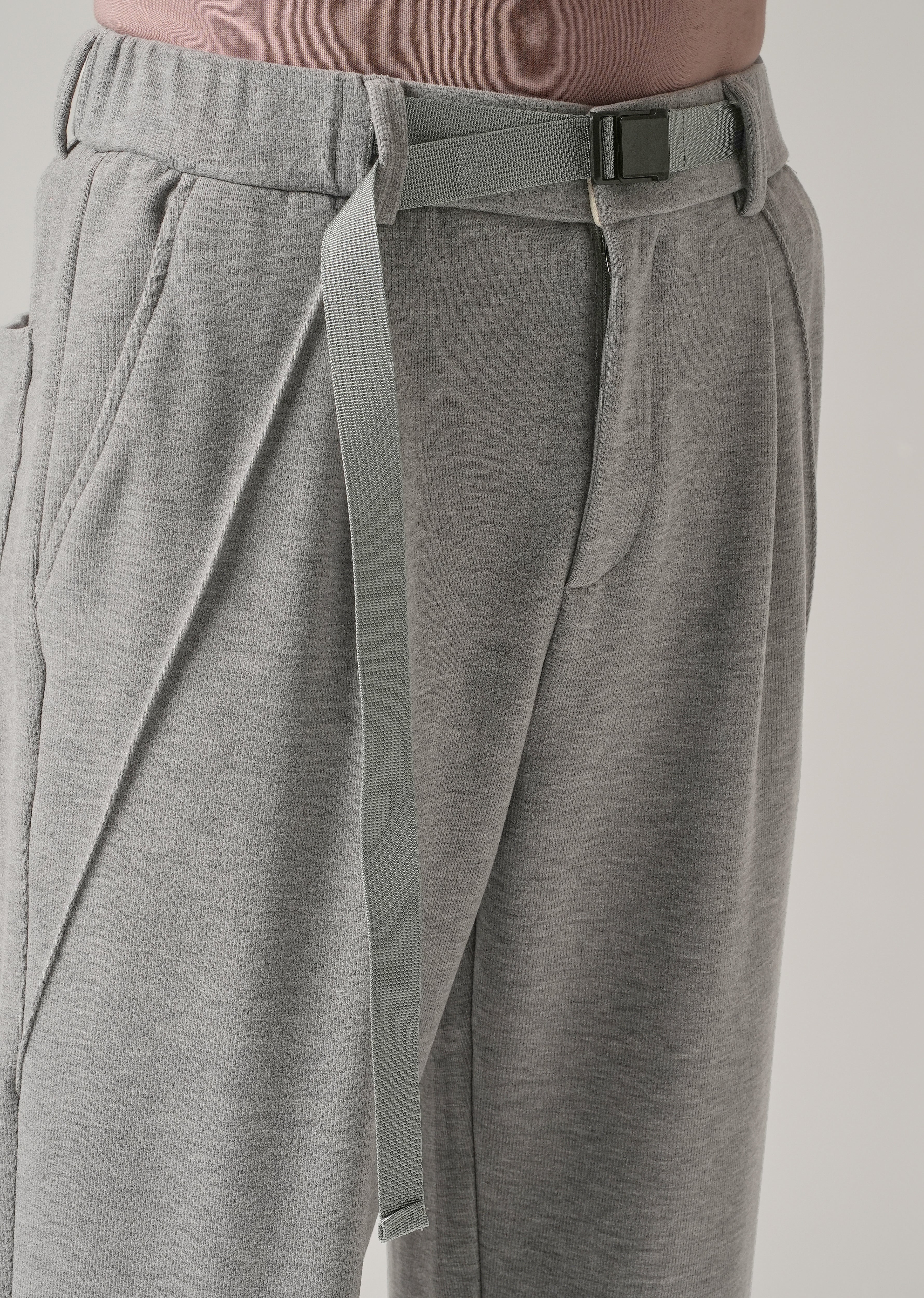 Grey Corduroy Relaxed Fit Pant