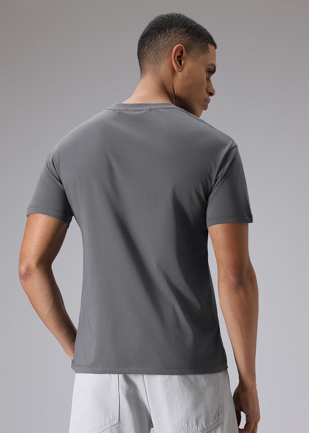 Grey Regular T-shirt