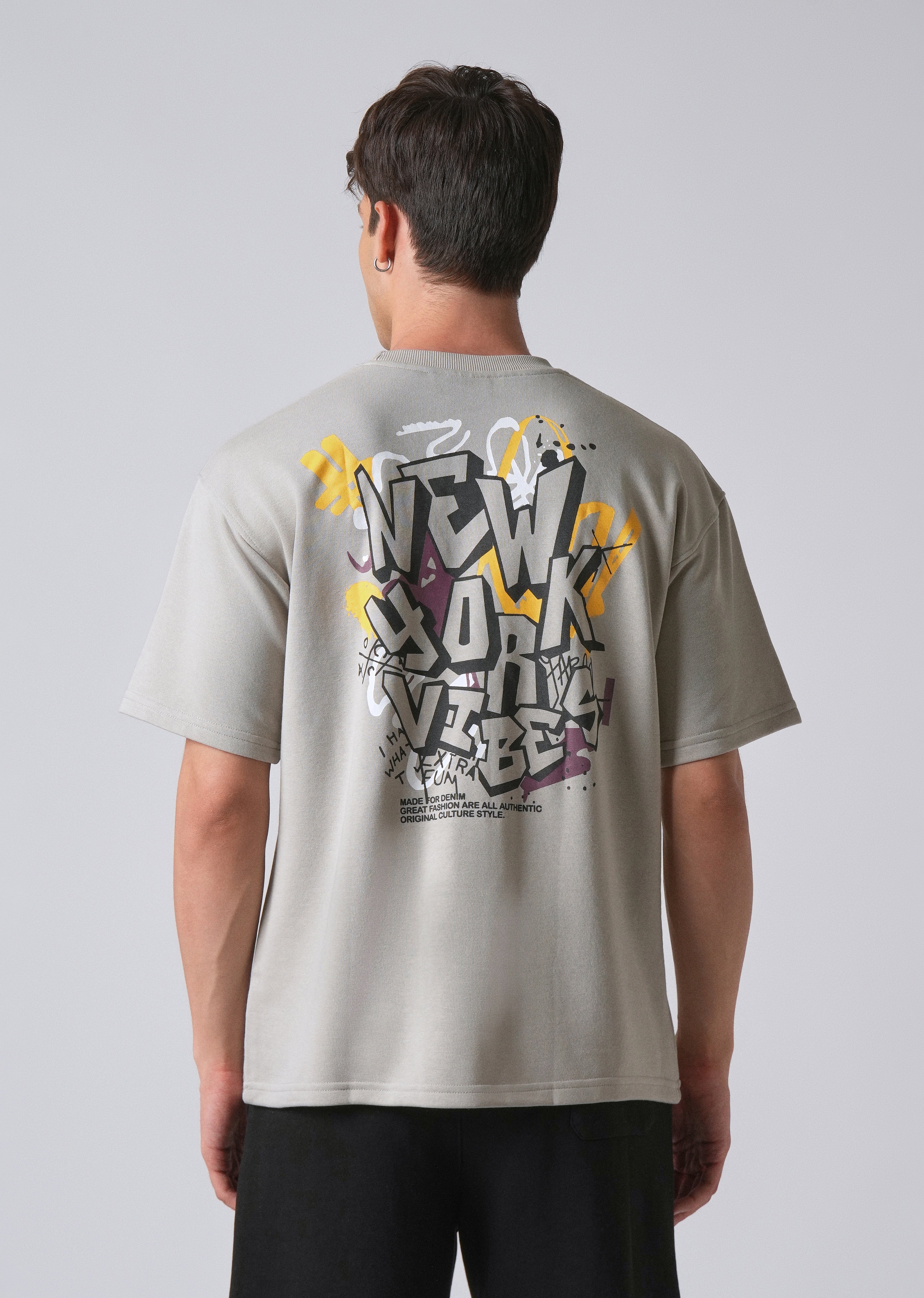 Heather Grey Oversized T-shirt