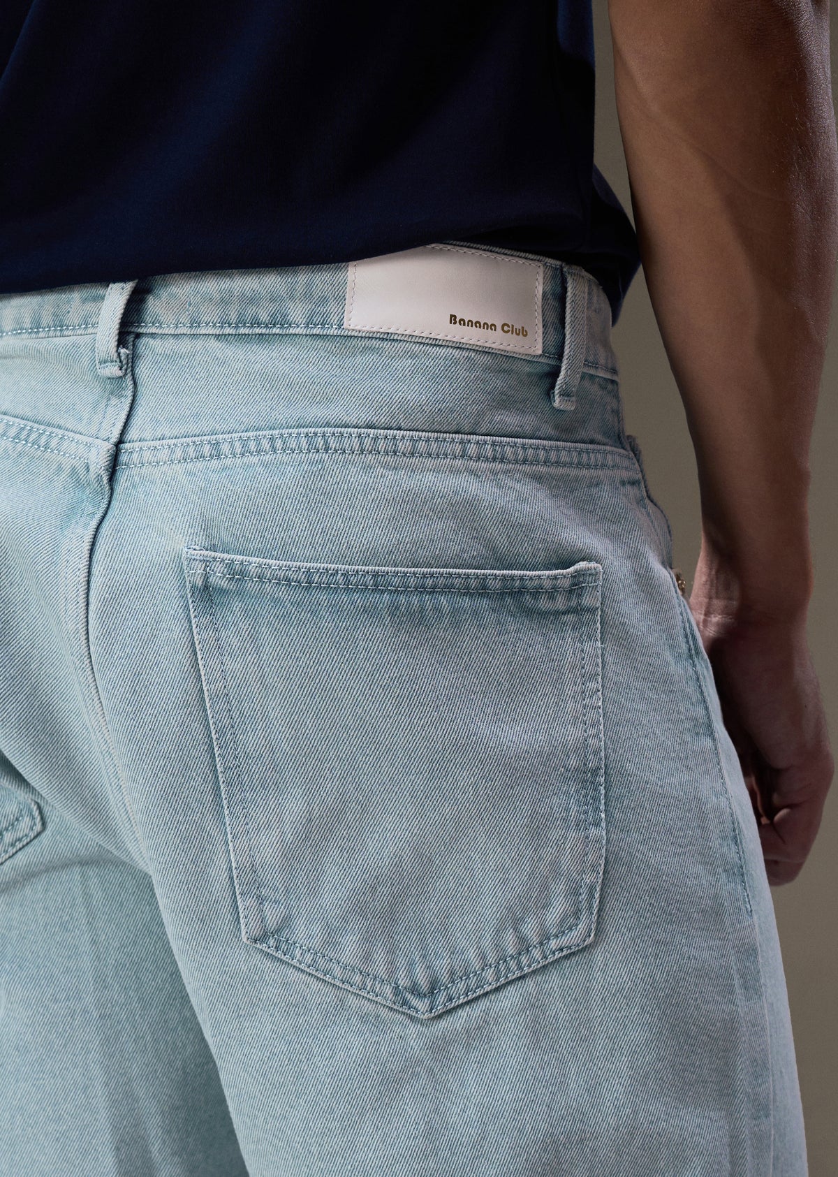 Ice Blue Super Baggy Fit Jeans