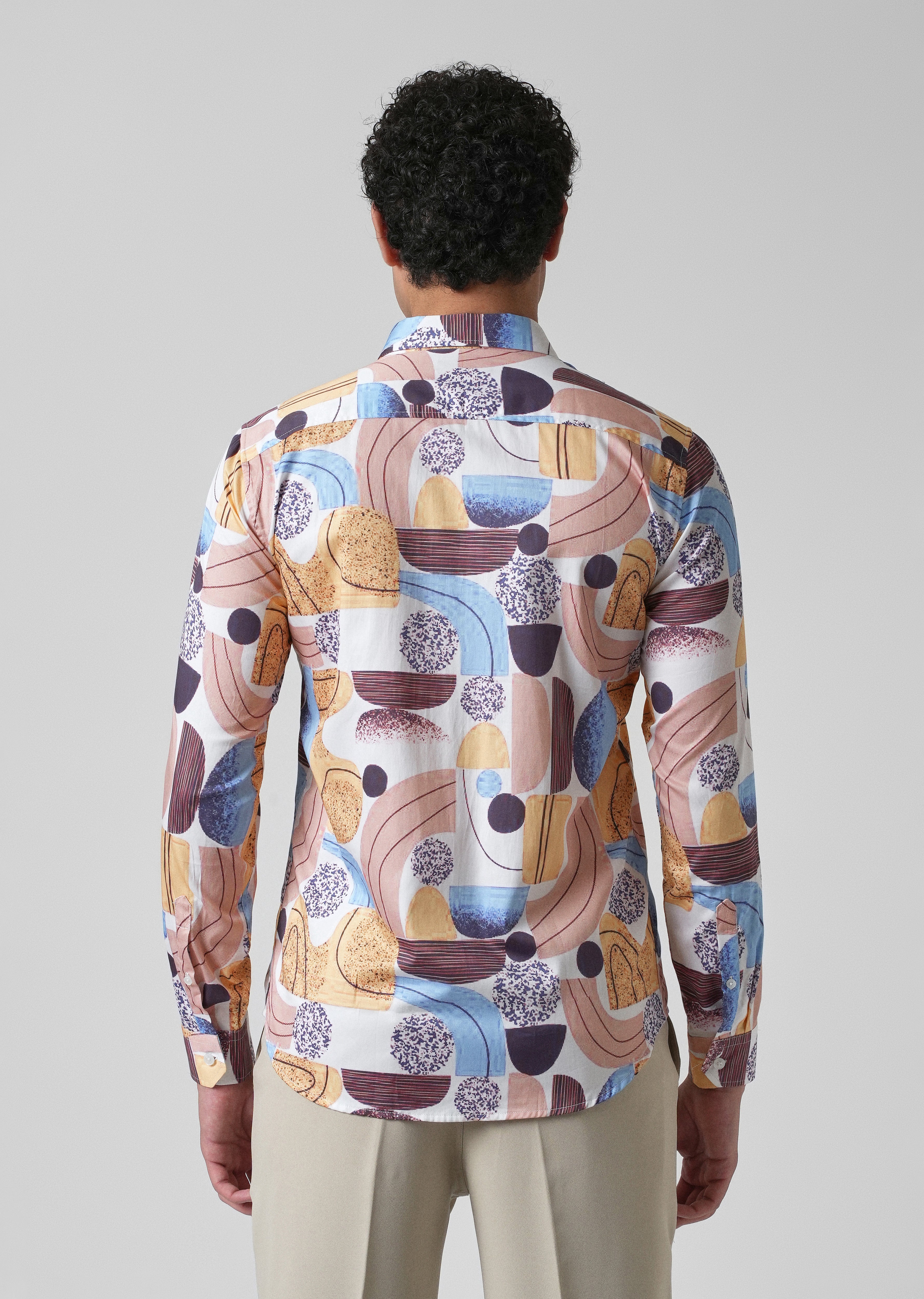 Illusive Abstract Print Shirt