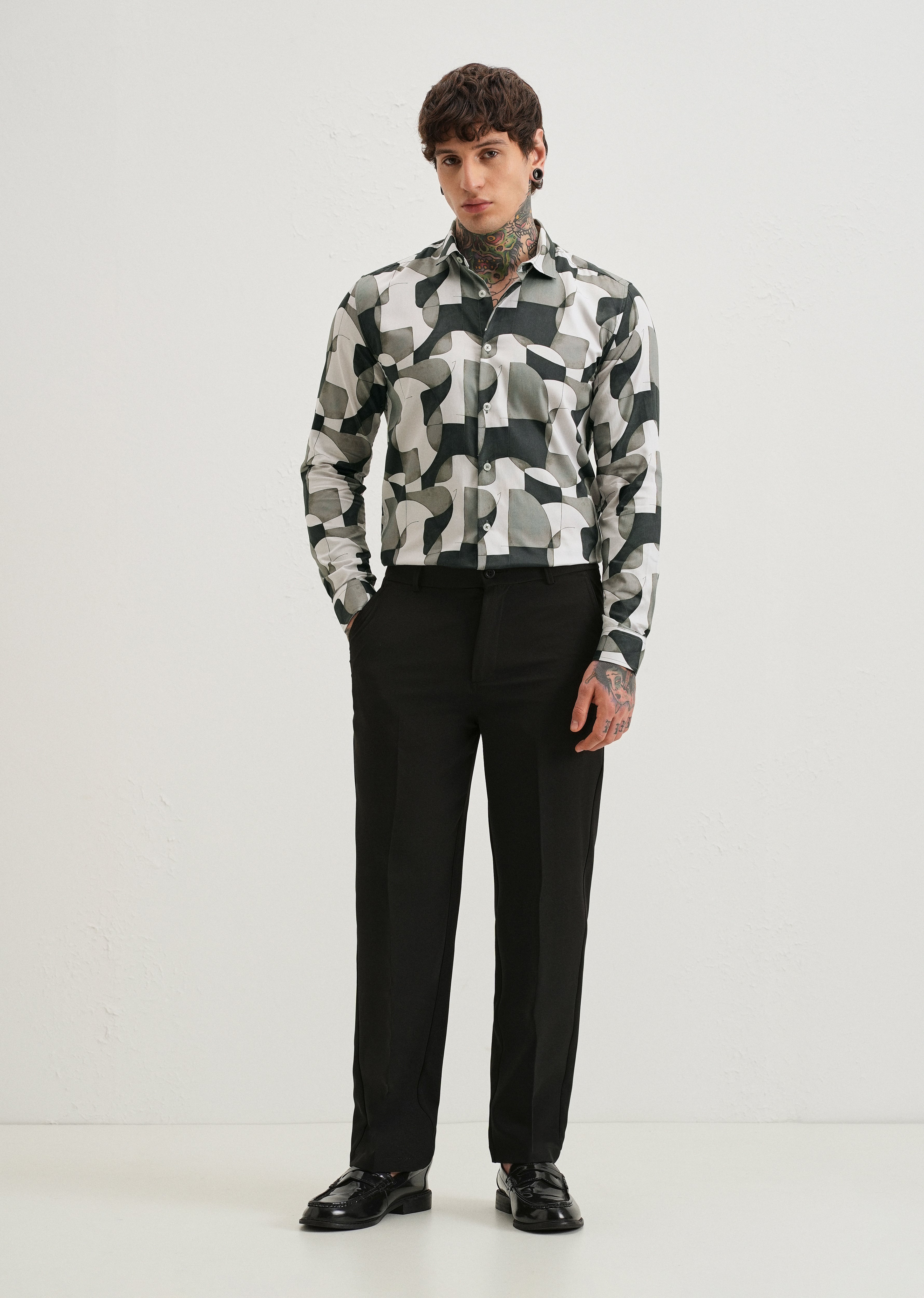 Interlock Impressions Printed Shirt