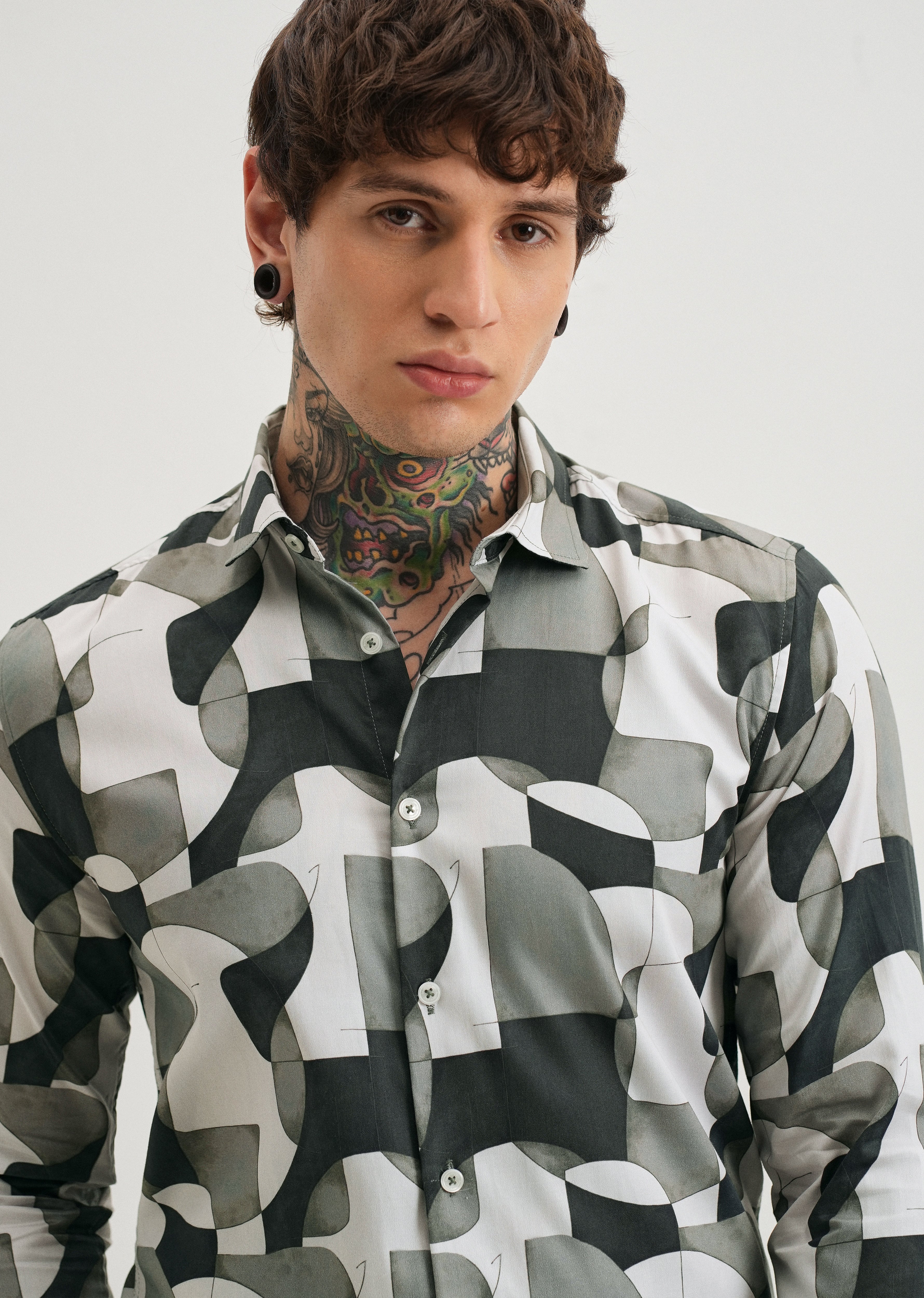 Interlock Impressions Printed Shirt