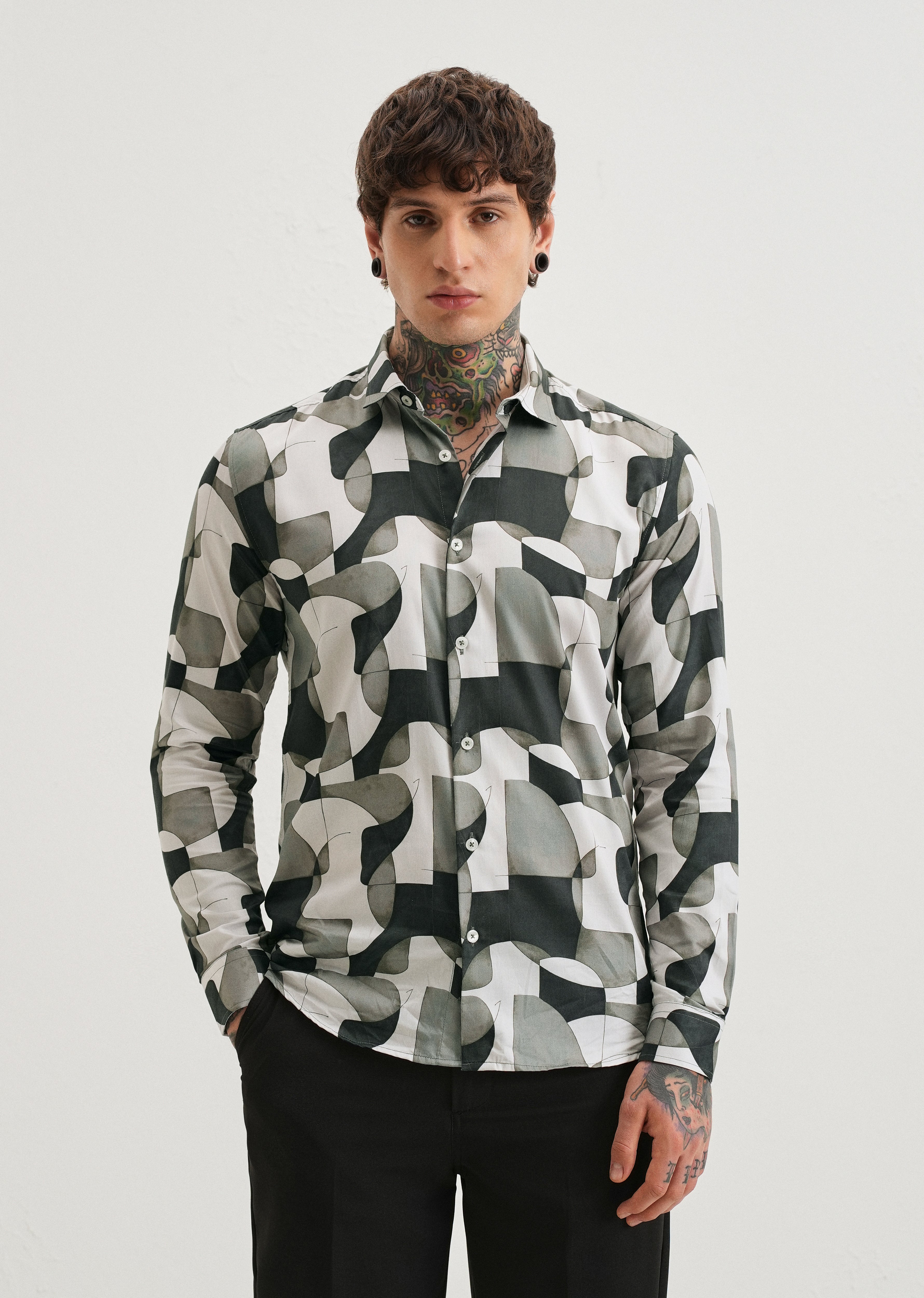 Interlock Impressions Printed Shirt