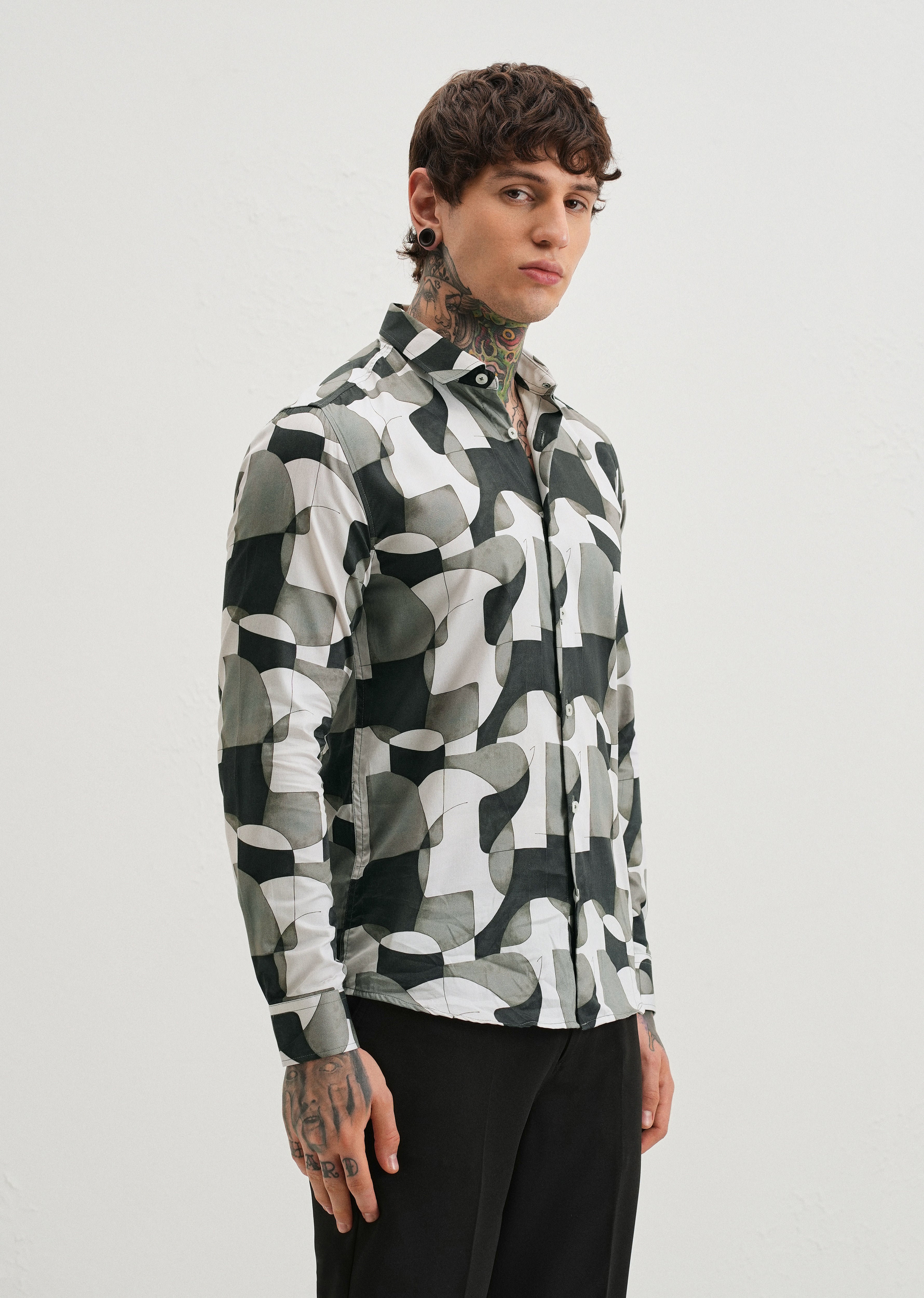 Interlock Impressions Printed Shirt