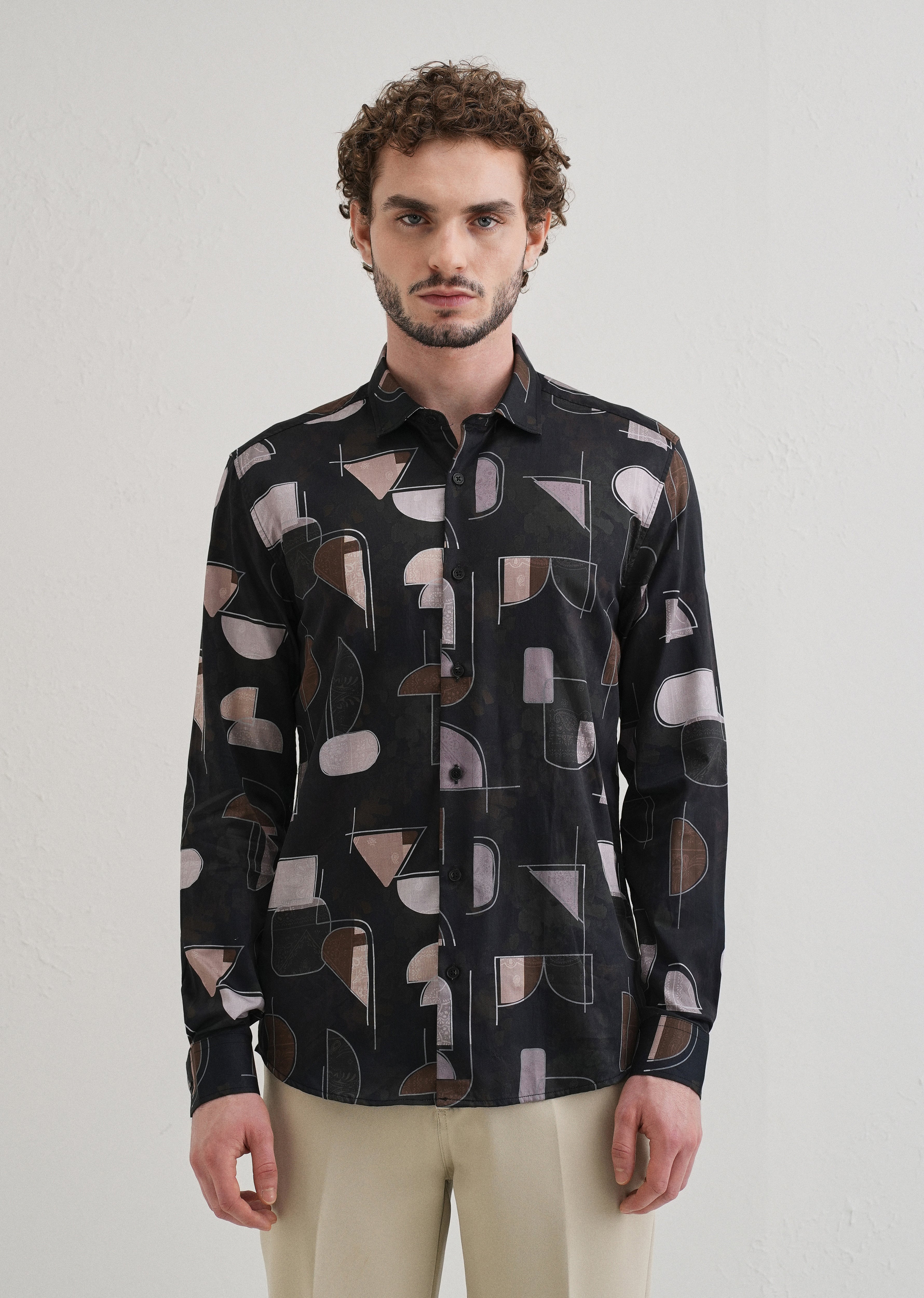 Interlock Printed Shirt