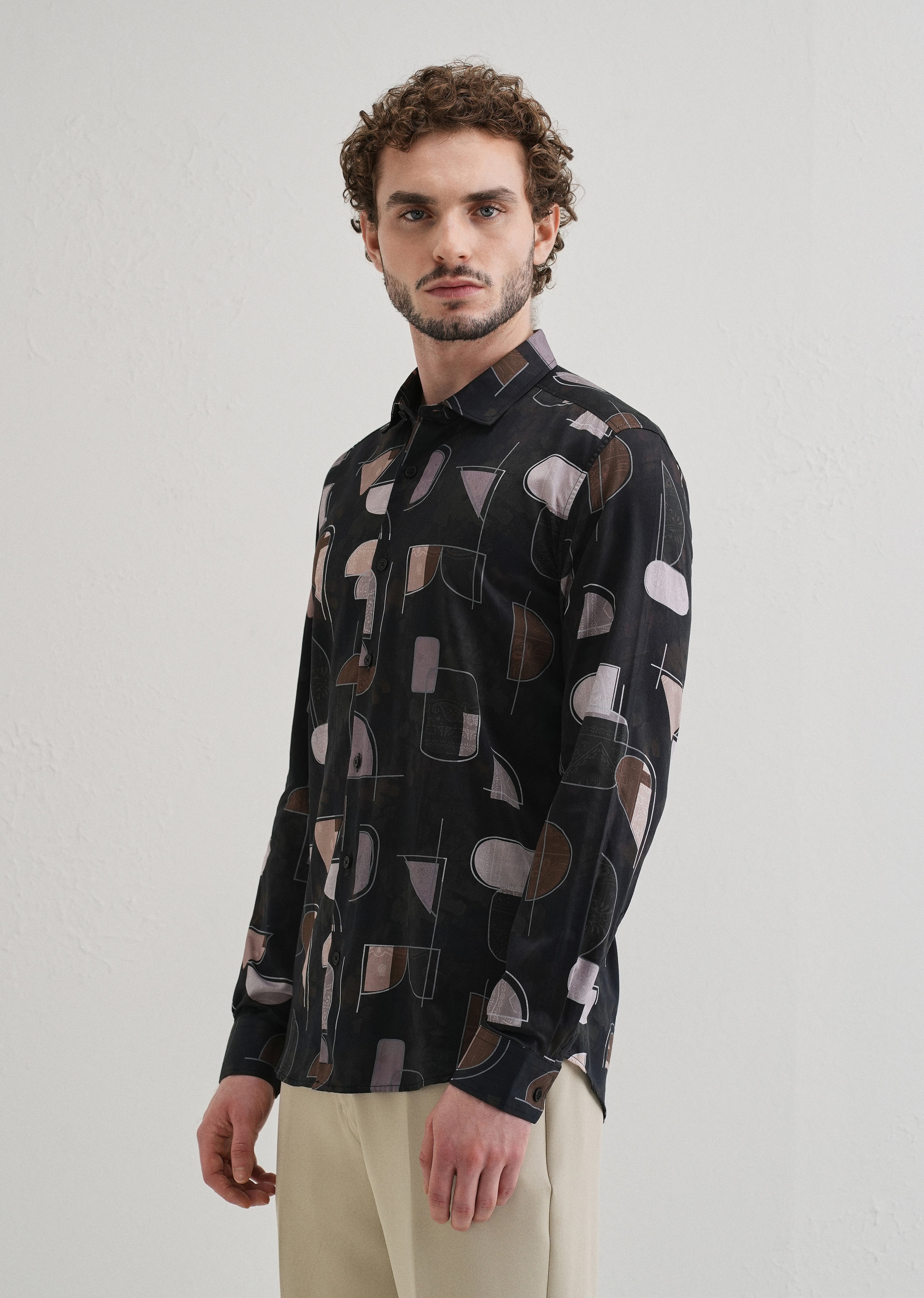 Interlock Printed Shirt