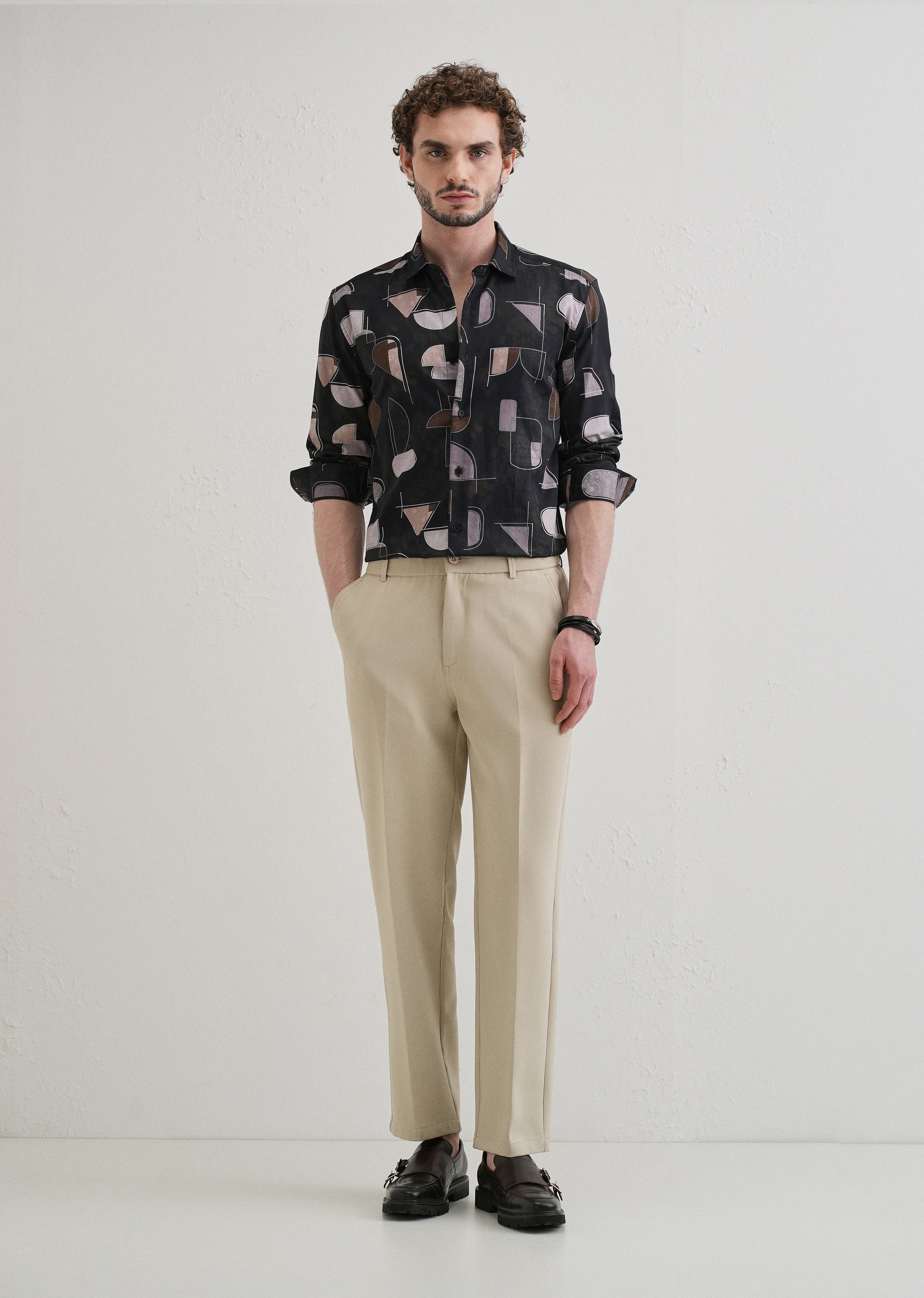 Interlock Printed Shirt
