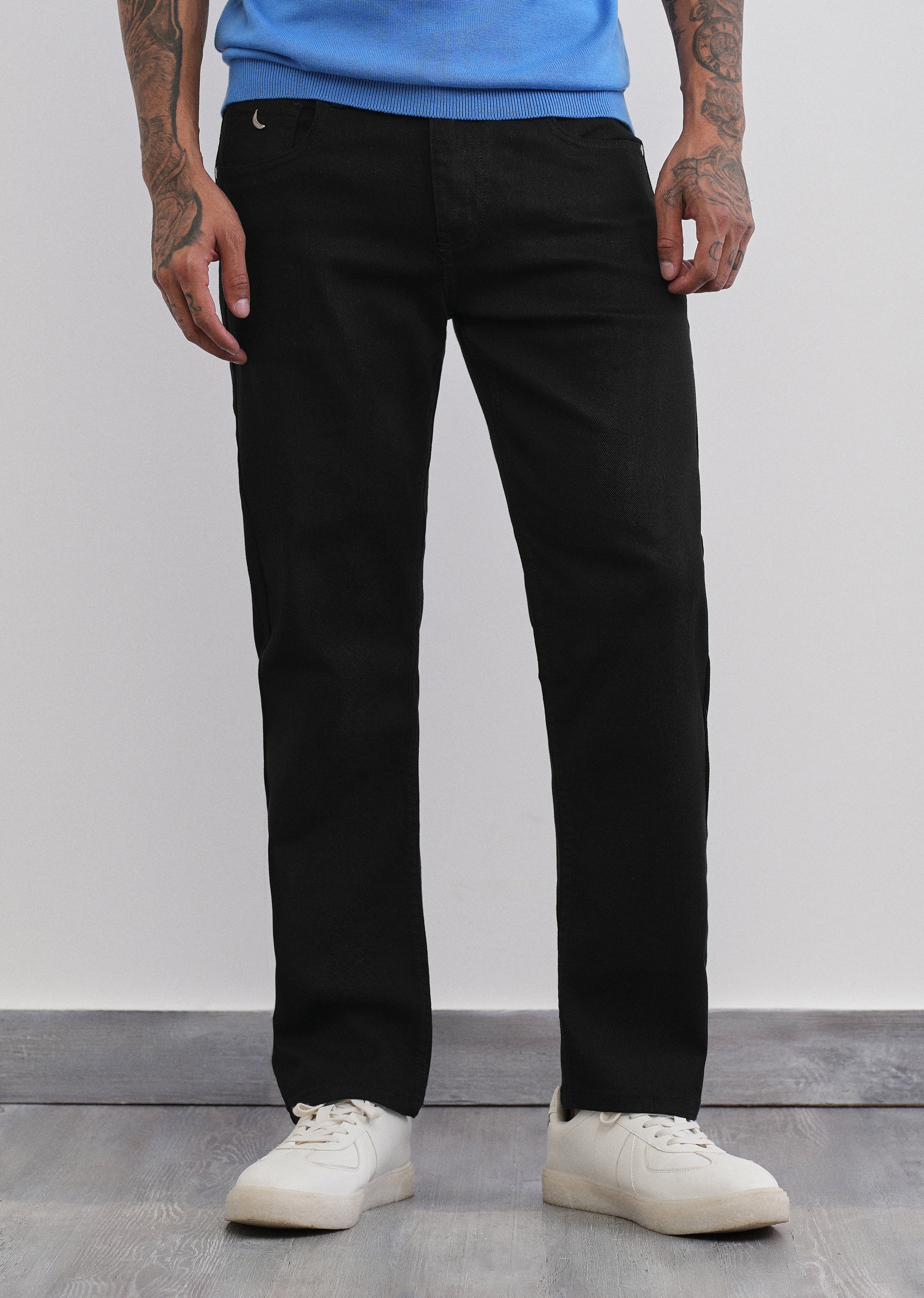 Jet Black Slim Fit Jeans