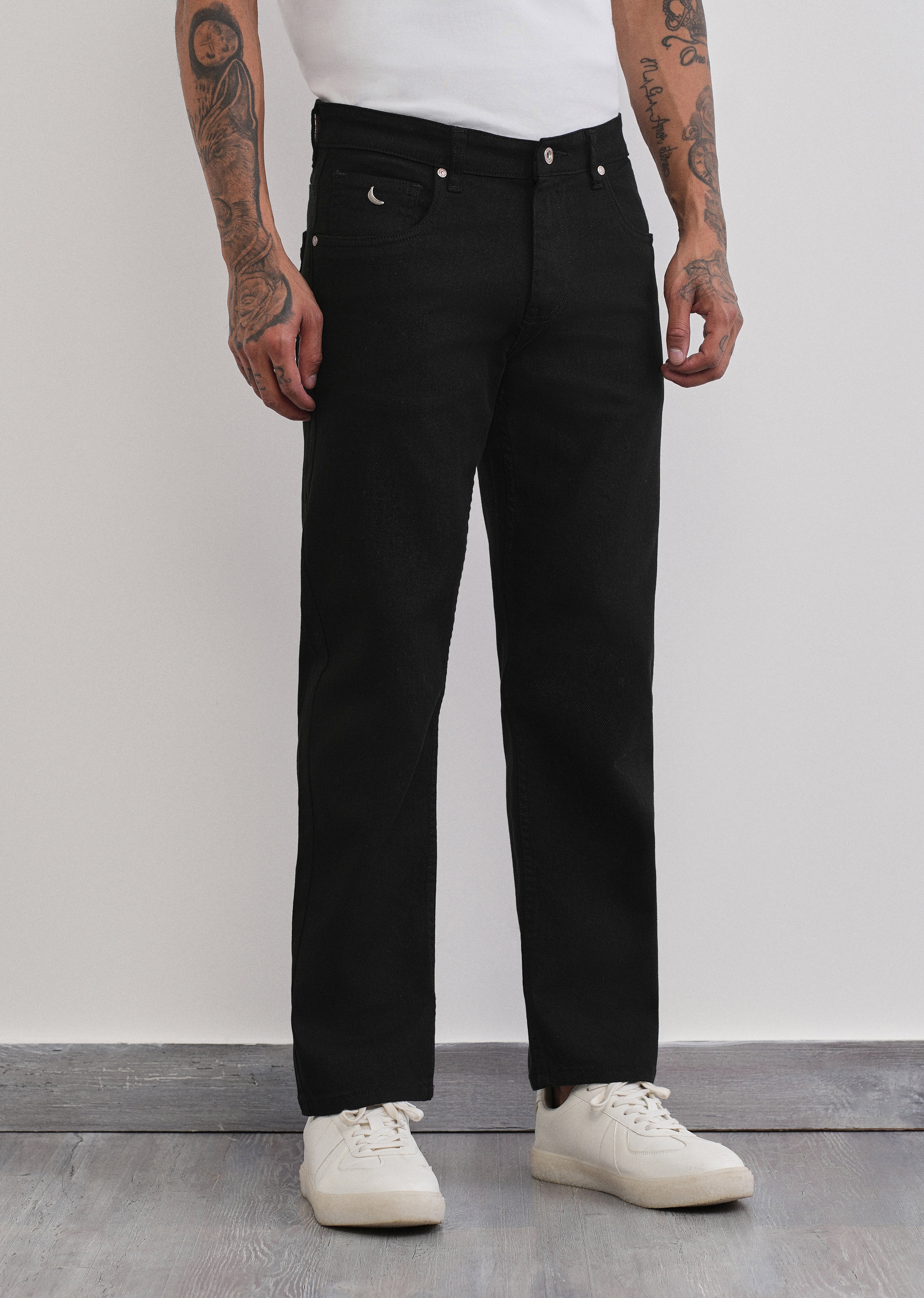 Jet Black Slim Fit Jeans