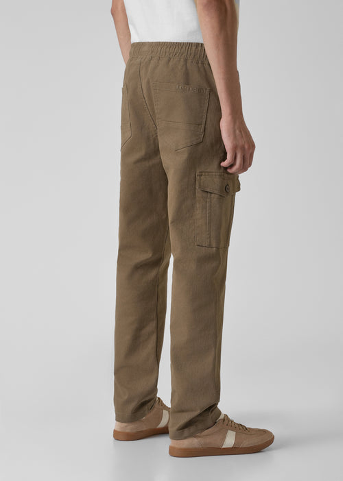 Khaki Regular Fit Cargo Pant