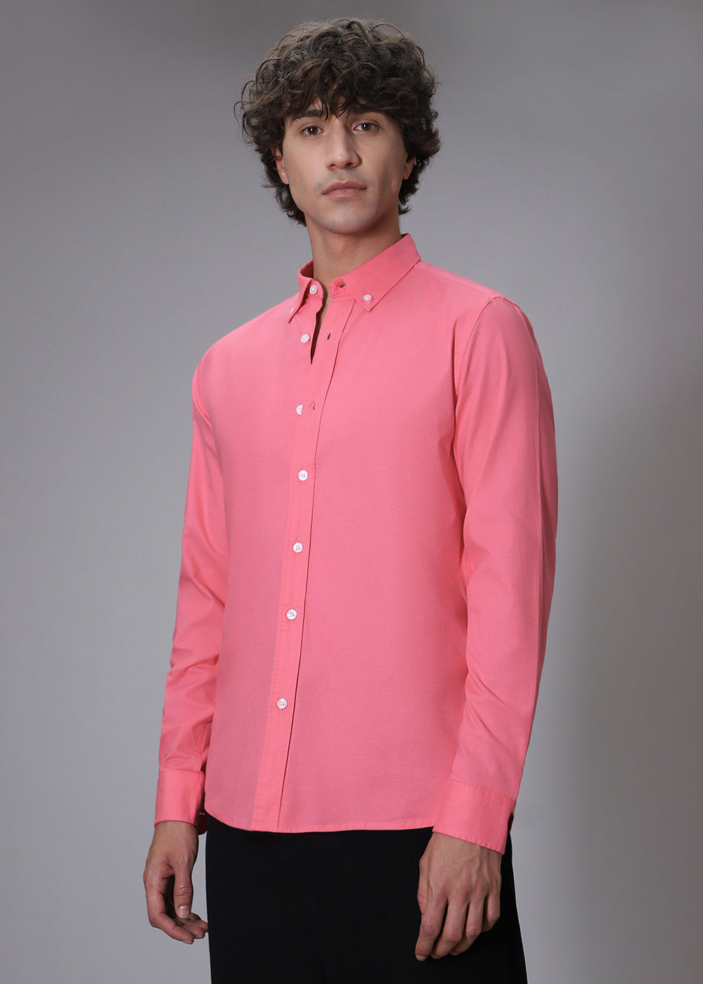 Knockout Pink Oxford Shirt