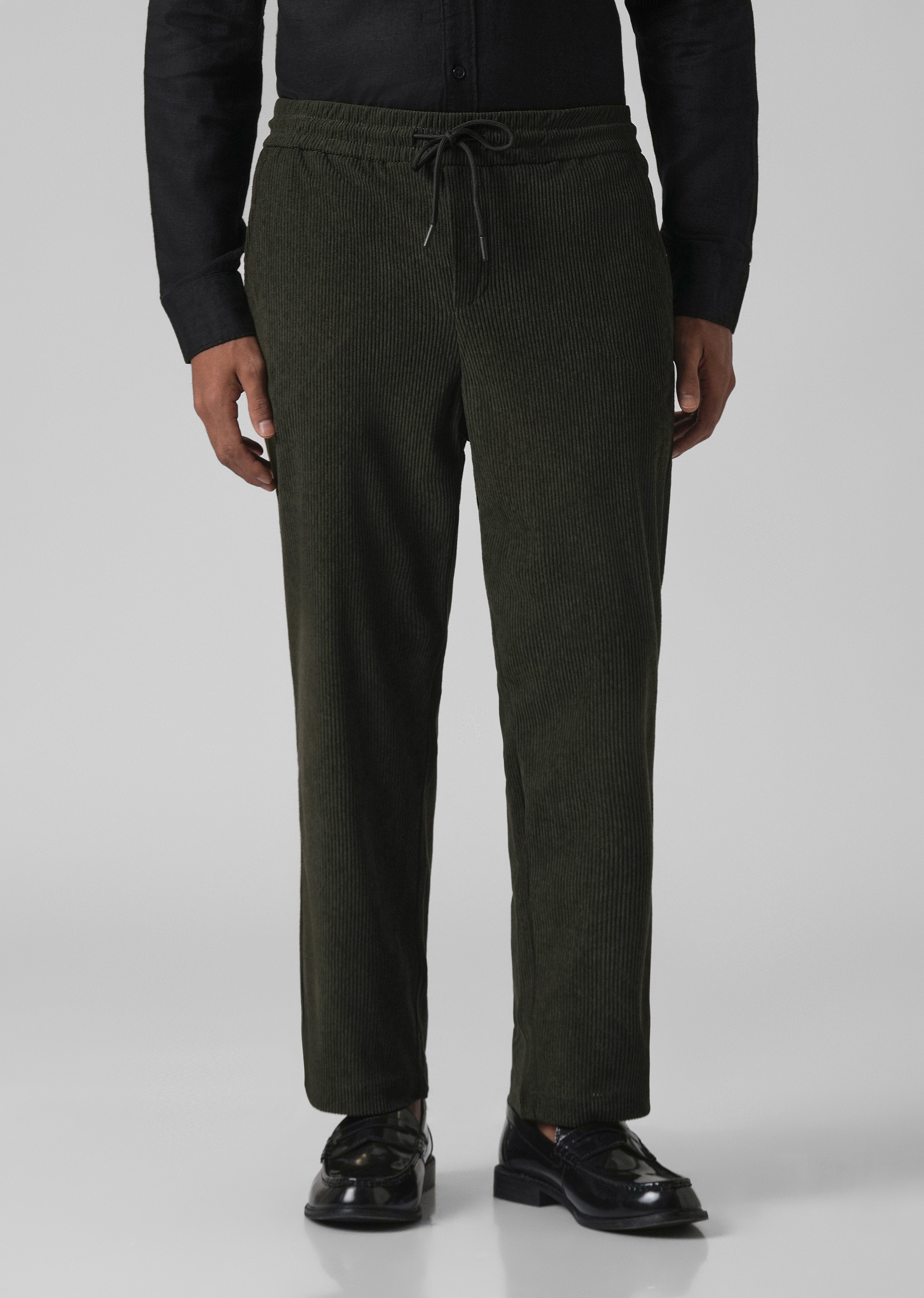 Laurel Green Corduroy Pants