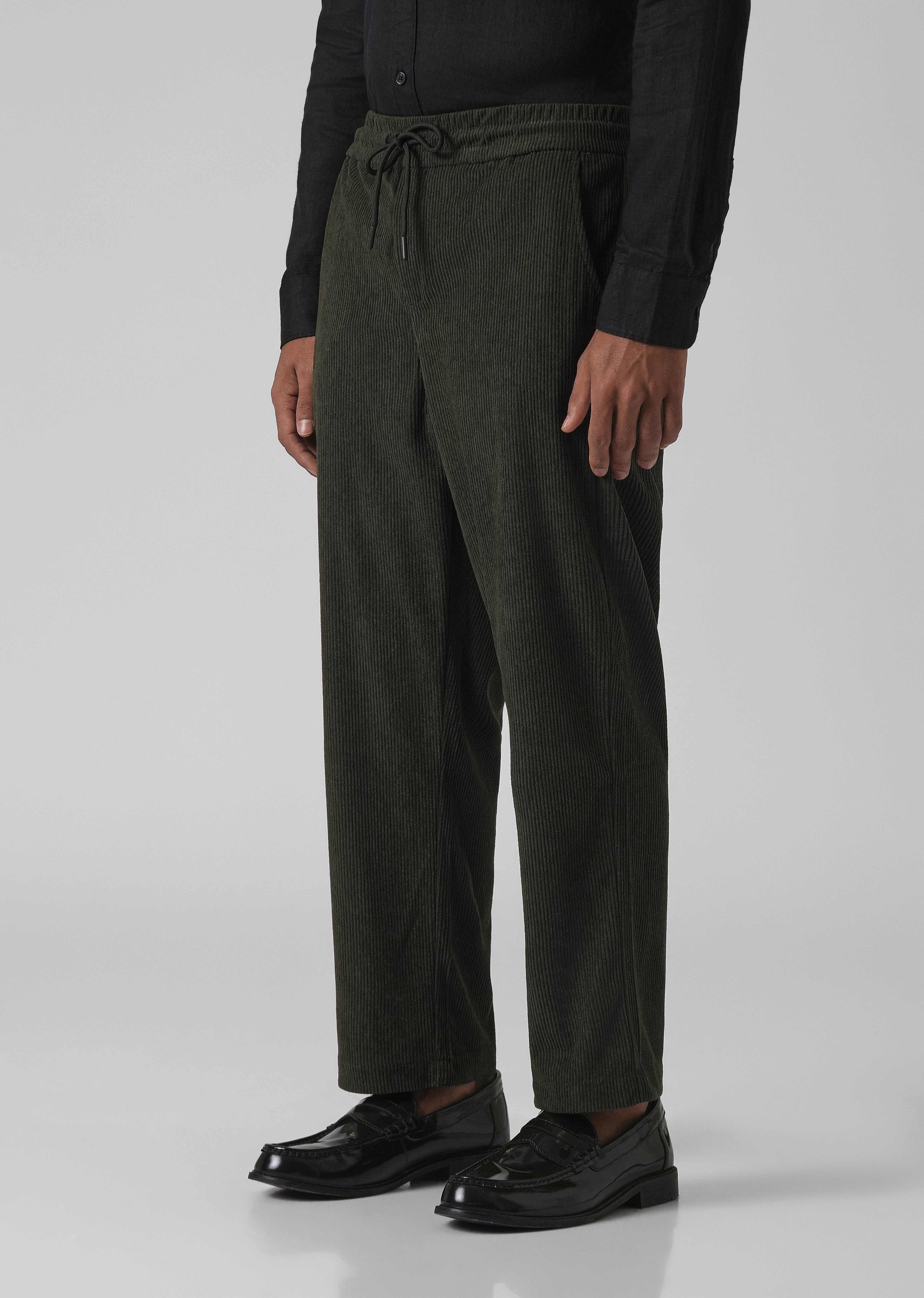 Laurel Green Corduroy Pants
