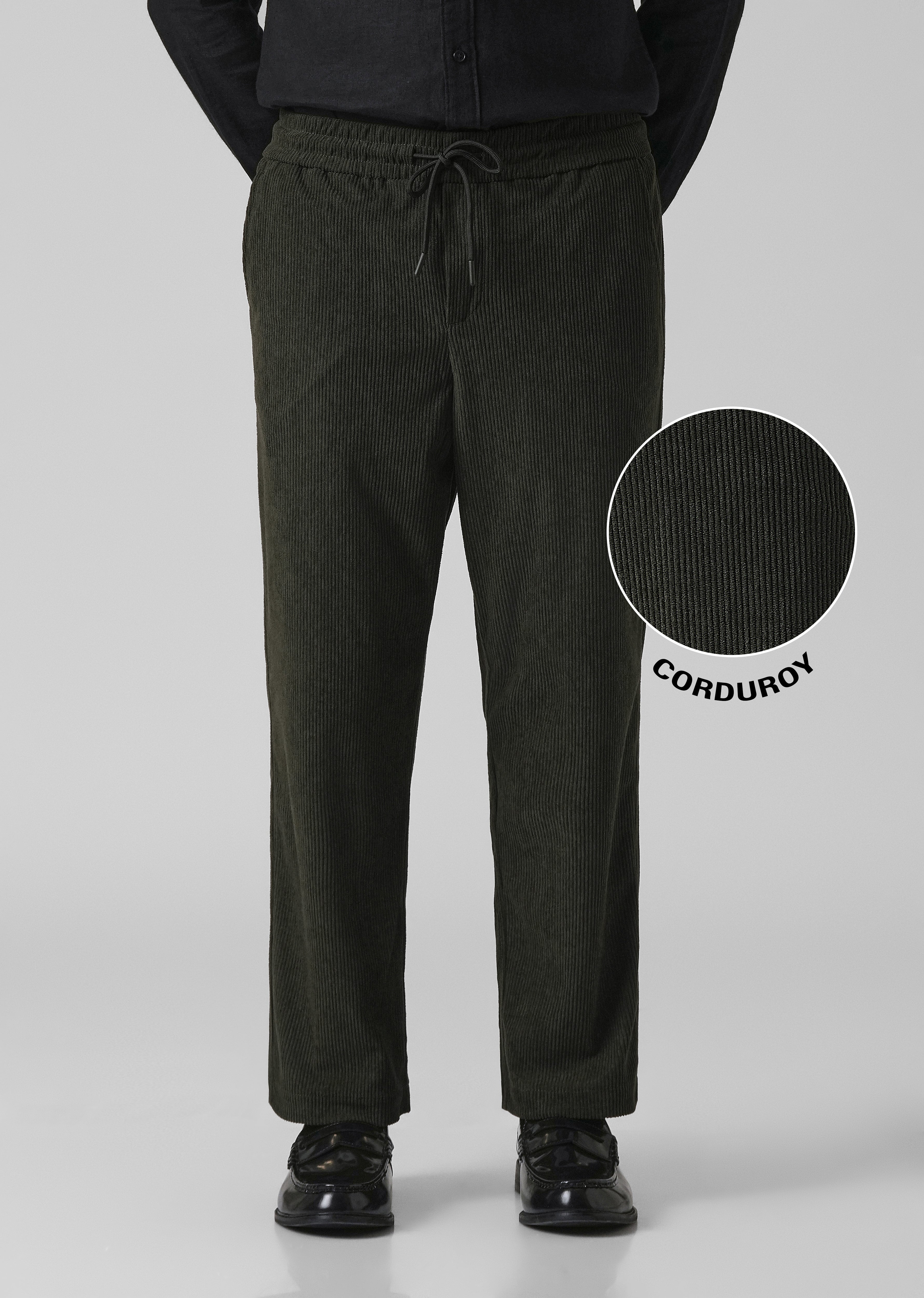 Laurel Green Corduroy Pants