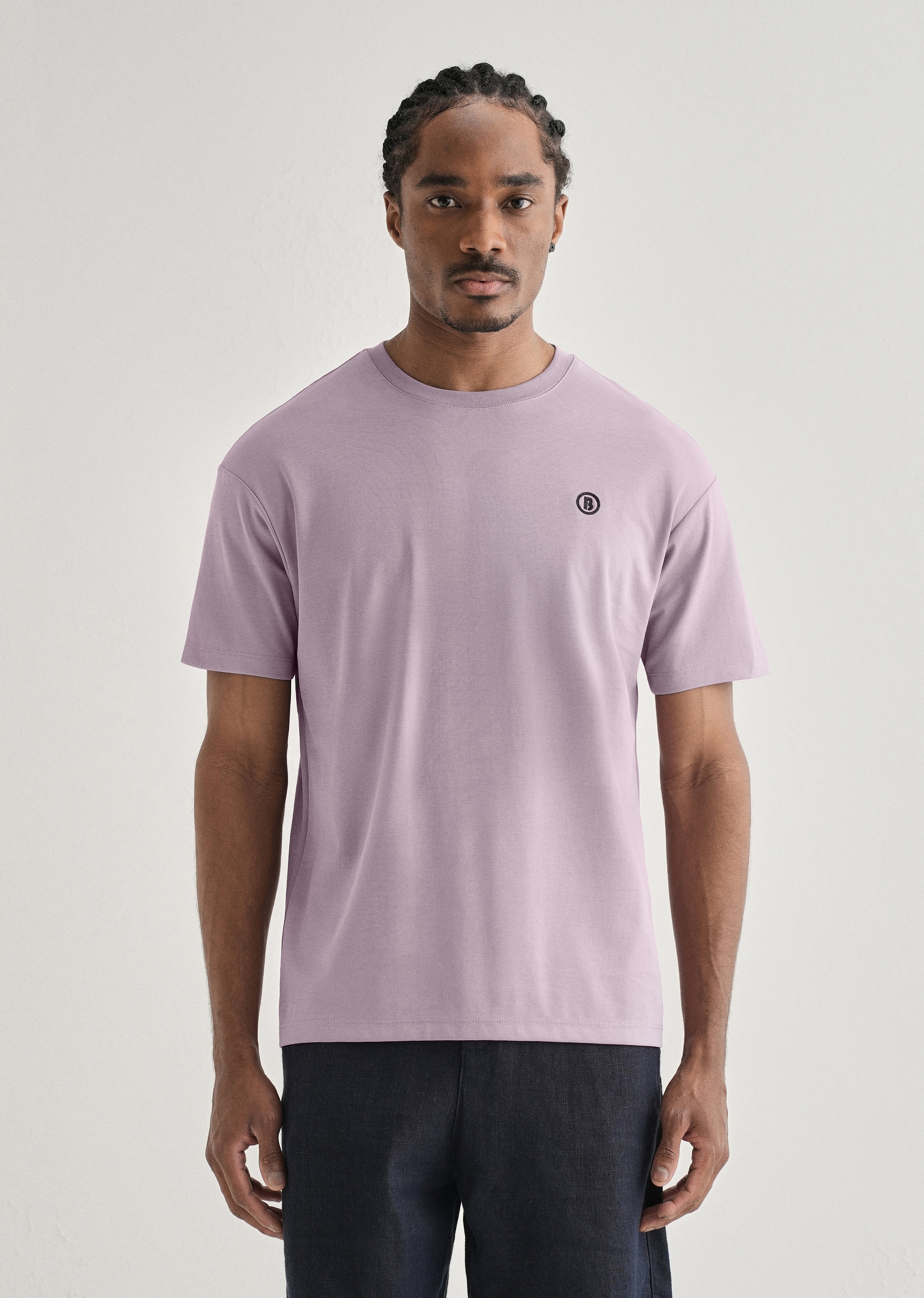 Lavender Crew Neck T-shirt