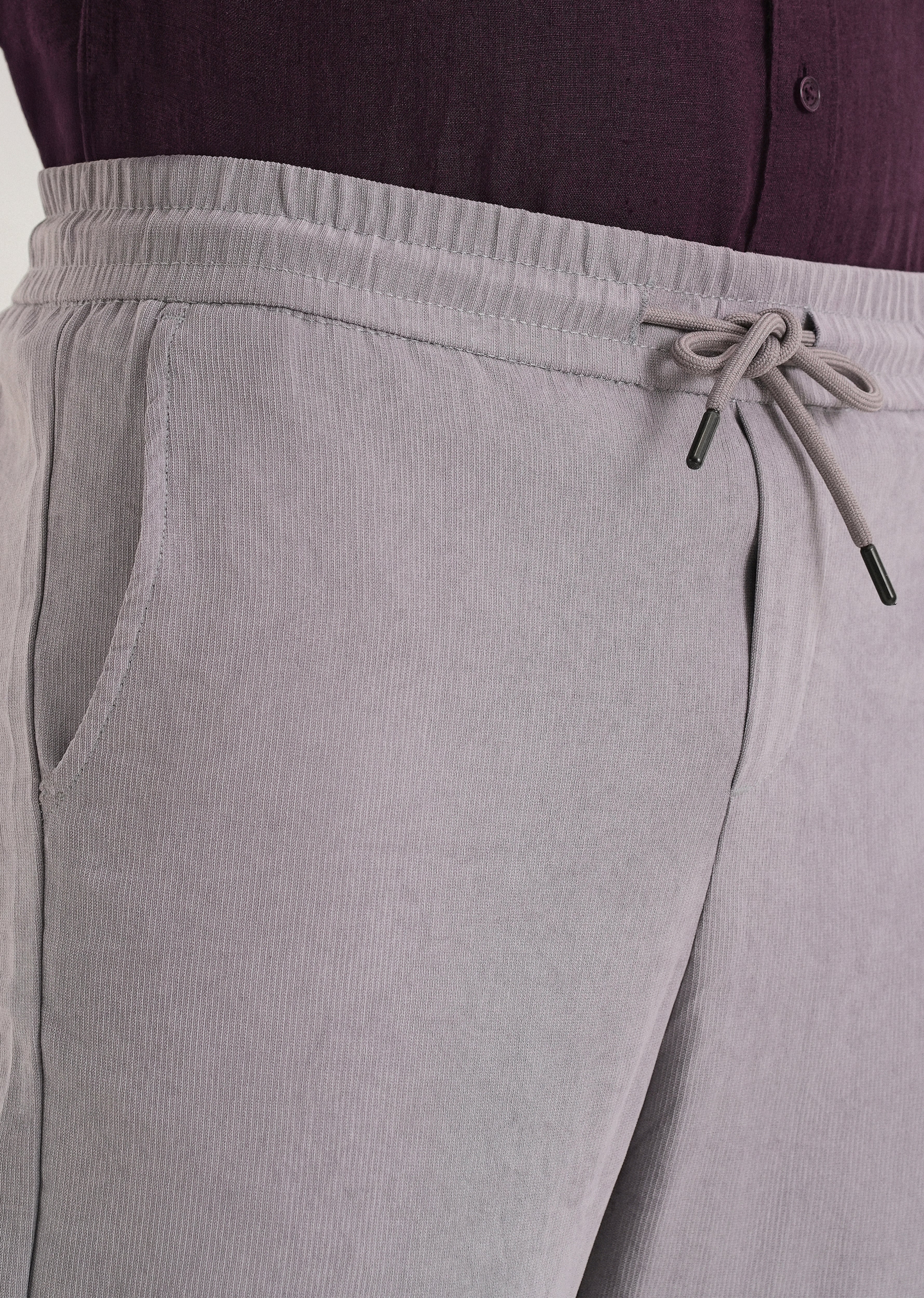 Lavender Pin Stripe Corduroy Pant